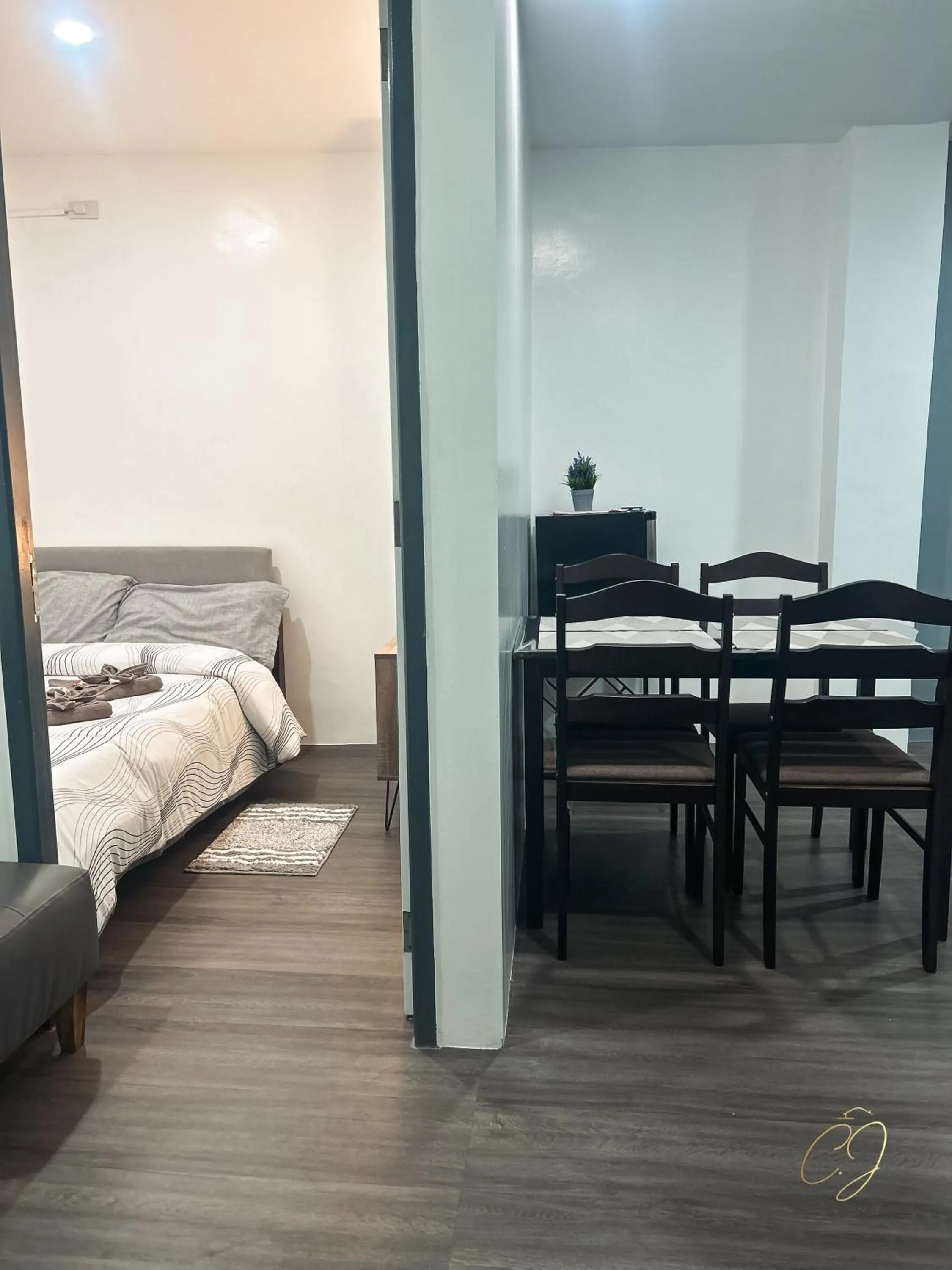 Bed in CJ Apartments