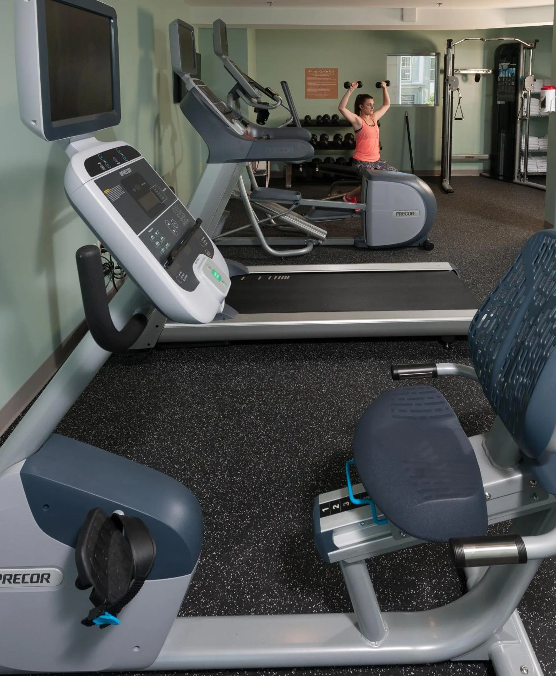 Fitness centre/facilities in Rockland Harbor Hotel