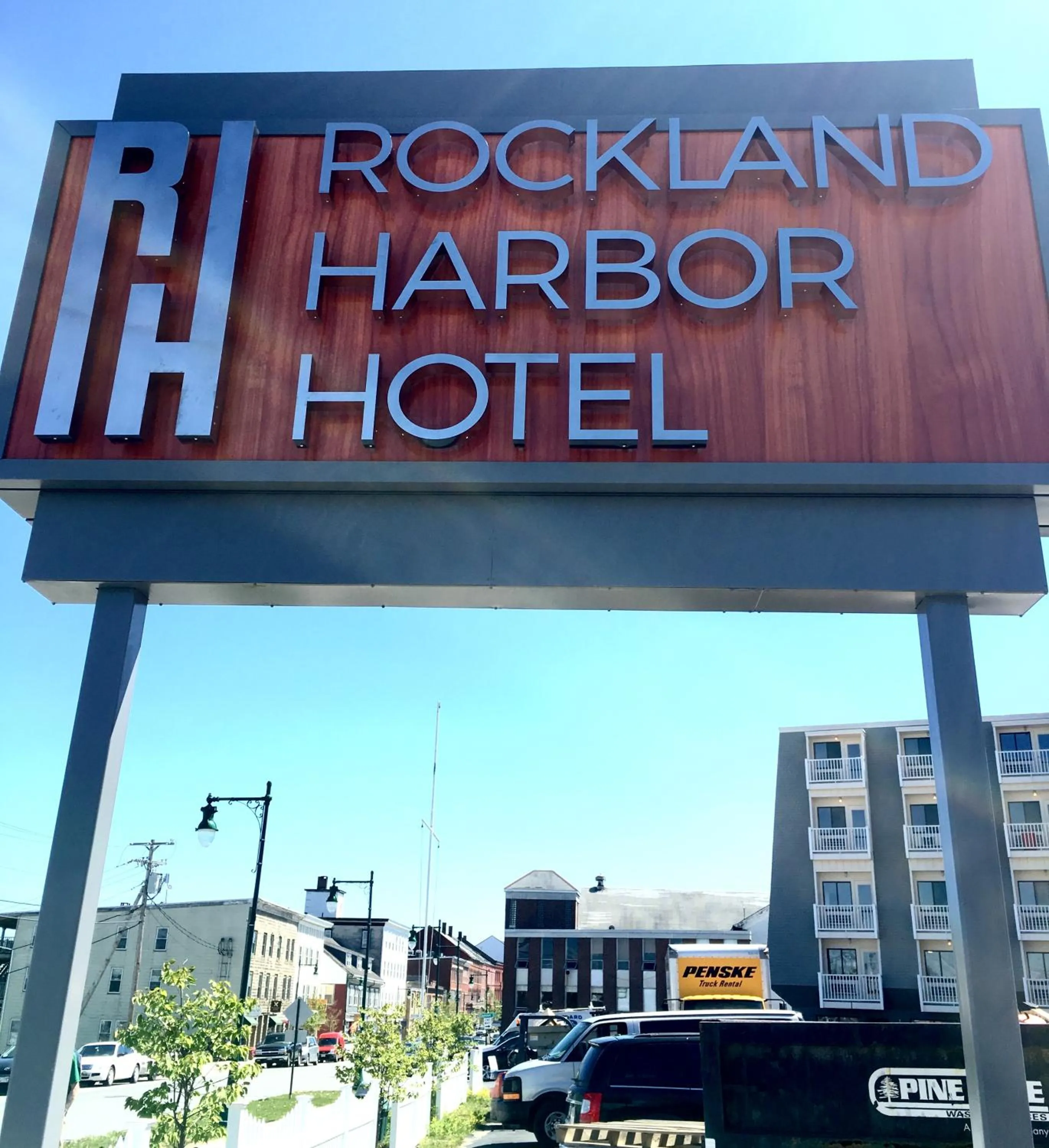 Property logo or sign in Rockland Harbor Hotel