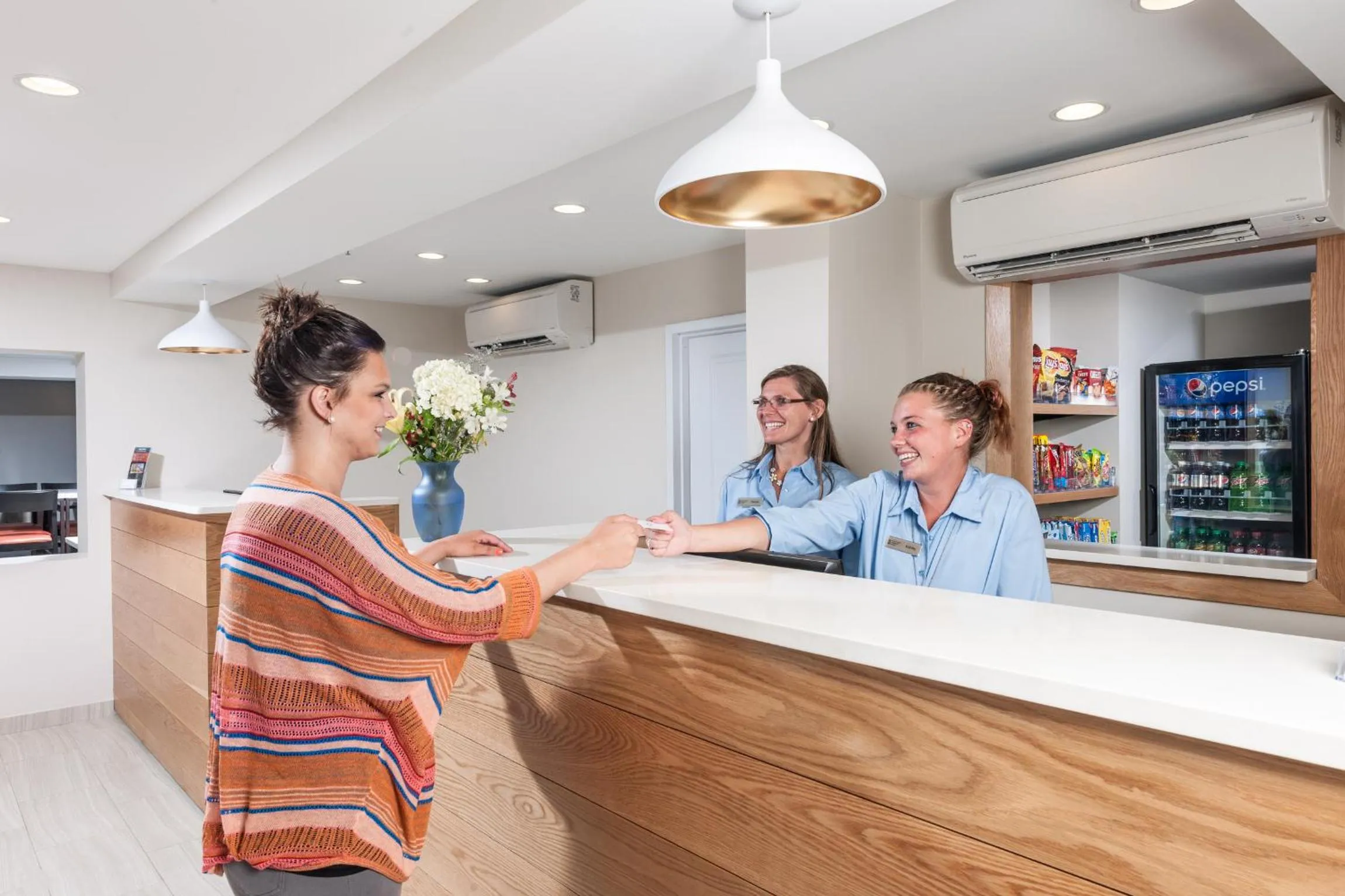 Lobby or reception in Rockland Harbor Hotel