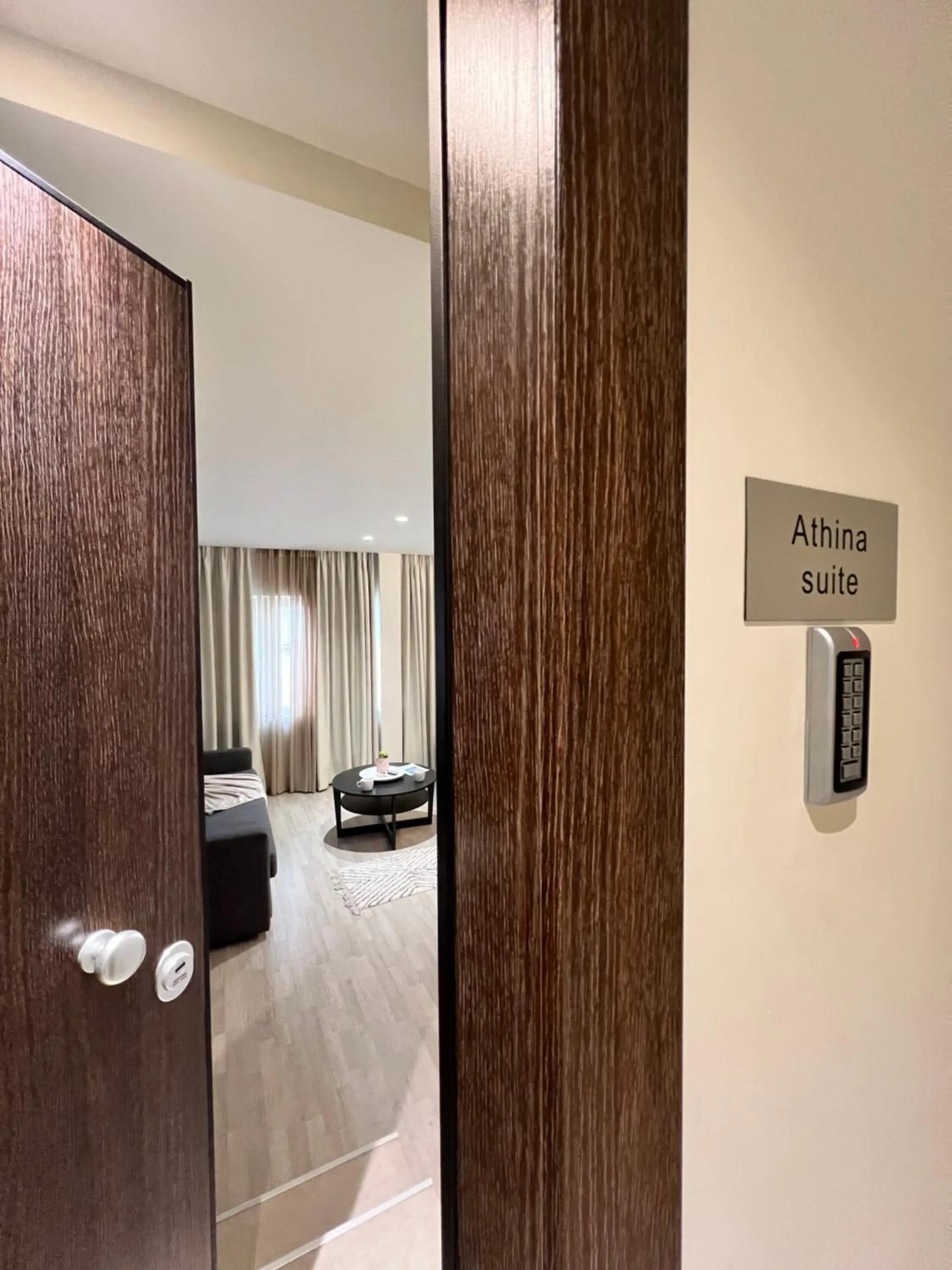 Photo of the whole room, Bed in Athenian Retreat Penthouses