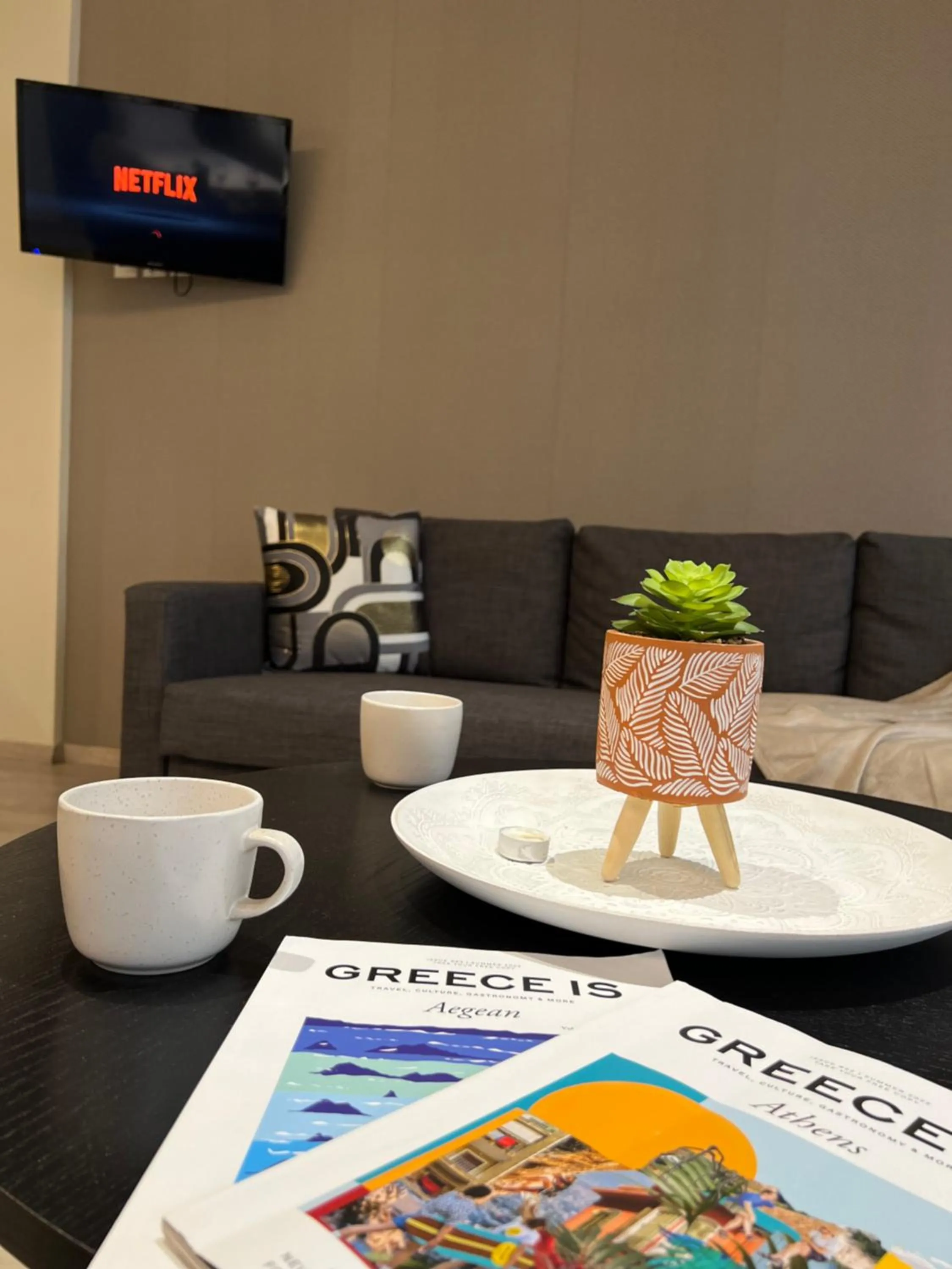 TV and multimedia in Athenian Retreat Penthouses