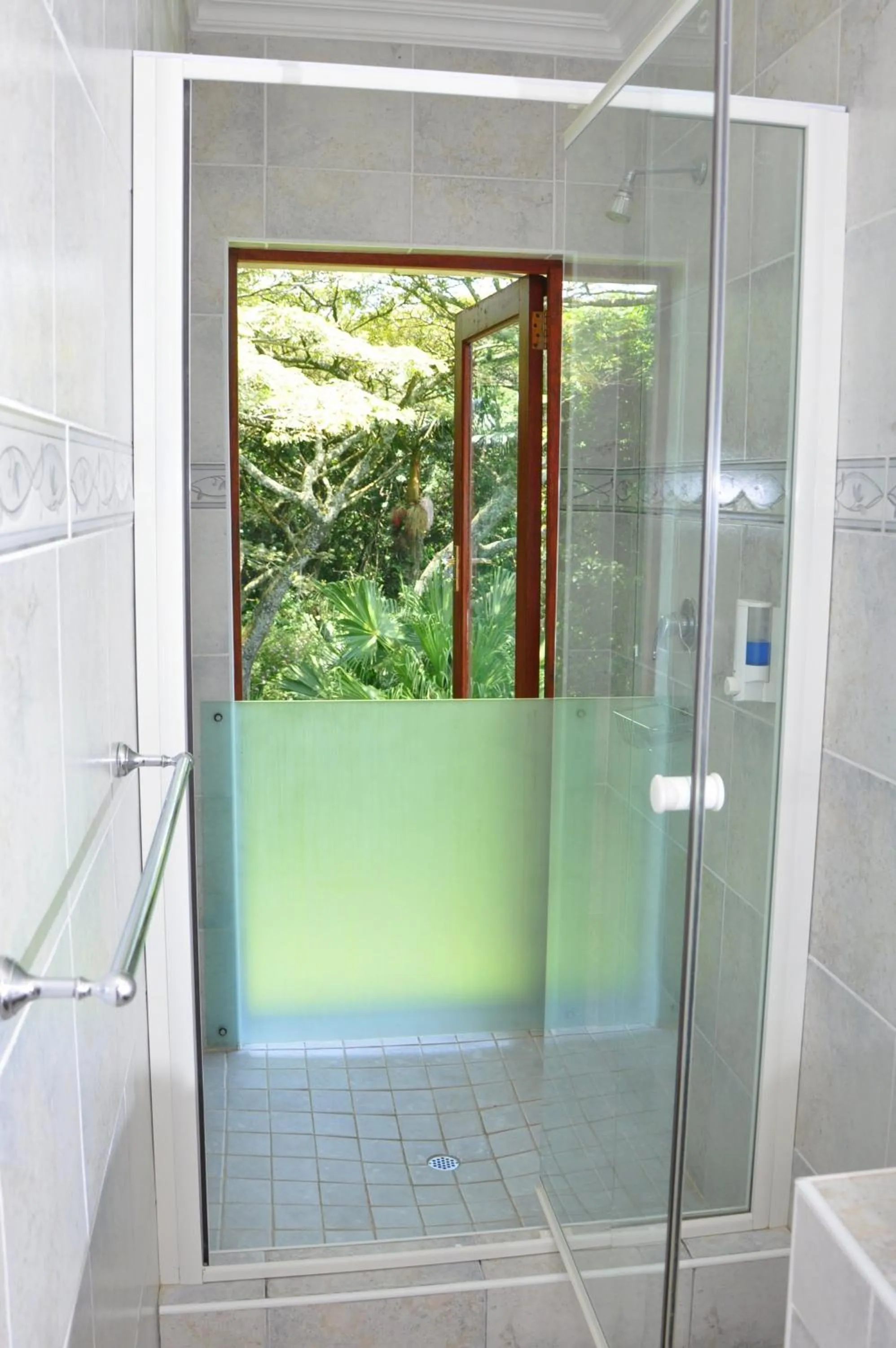 Shower in Birds of Paradise B&B