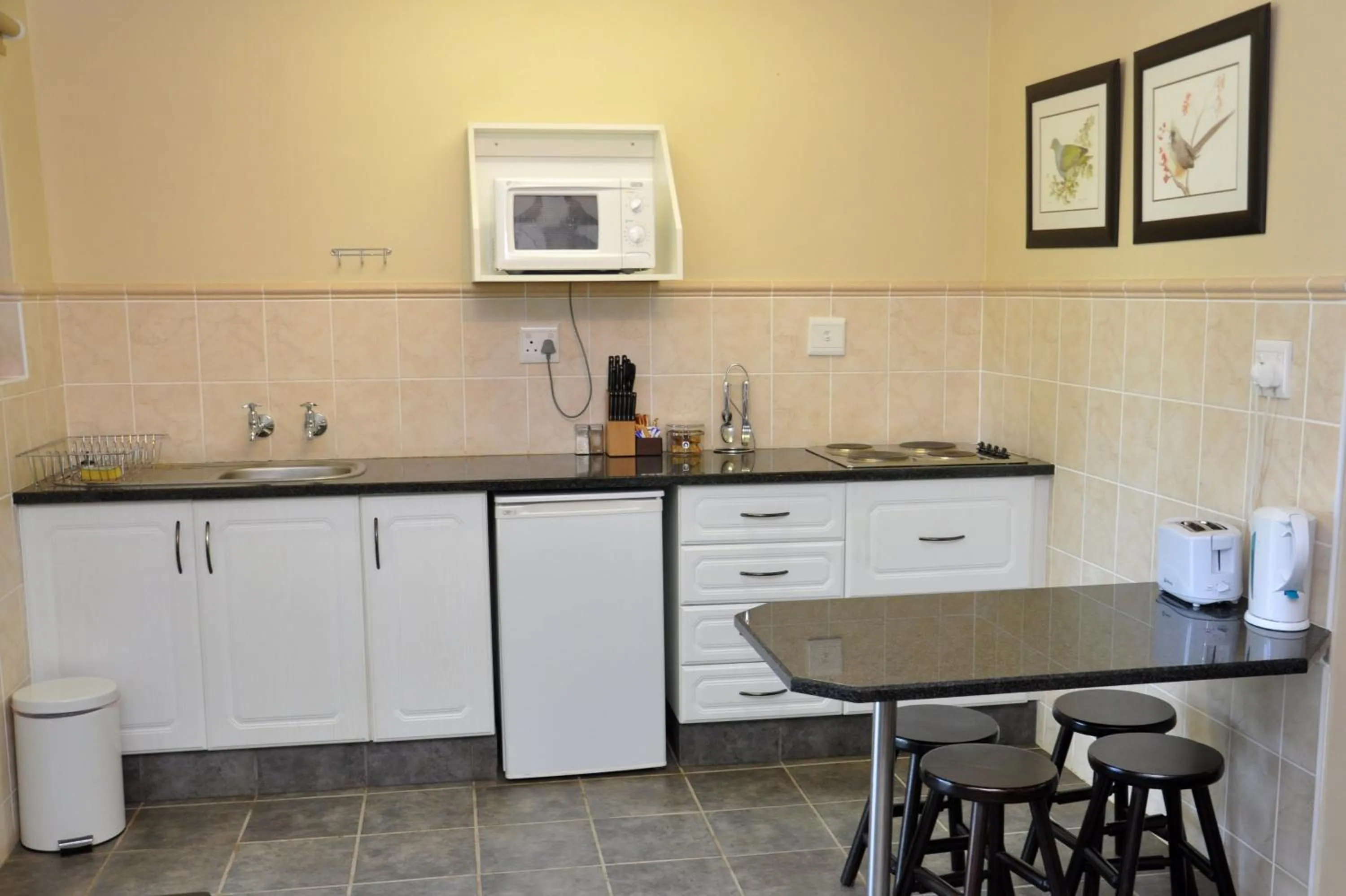 Kitchen or kitchenette in Birds of Paradise B&B