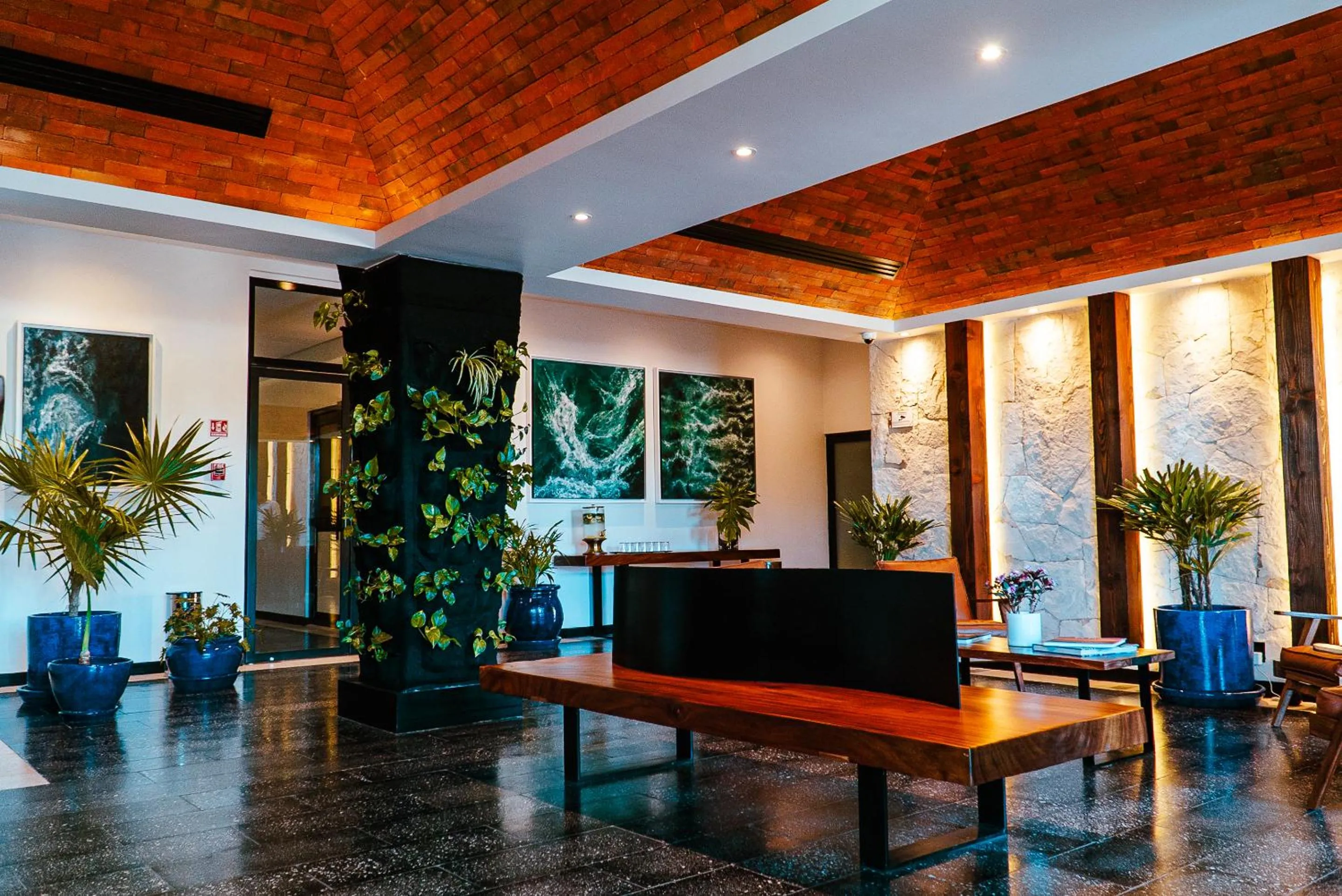 Lobby or reception in Flamboyan Hotel & Residences