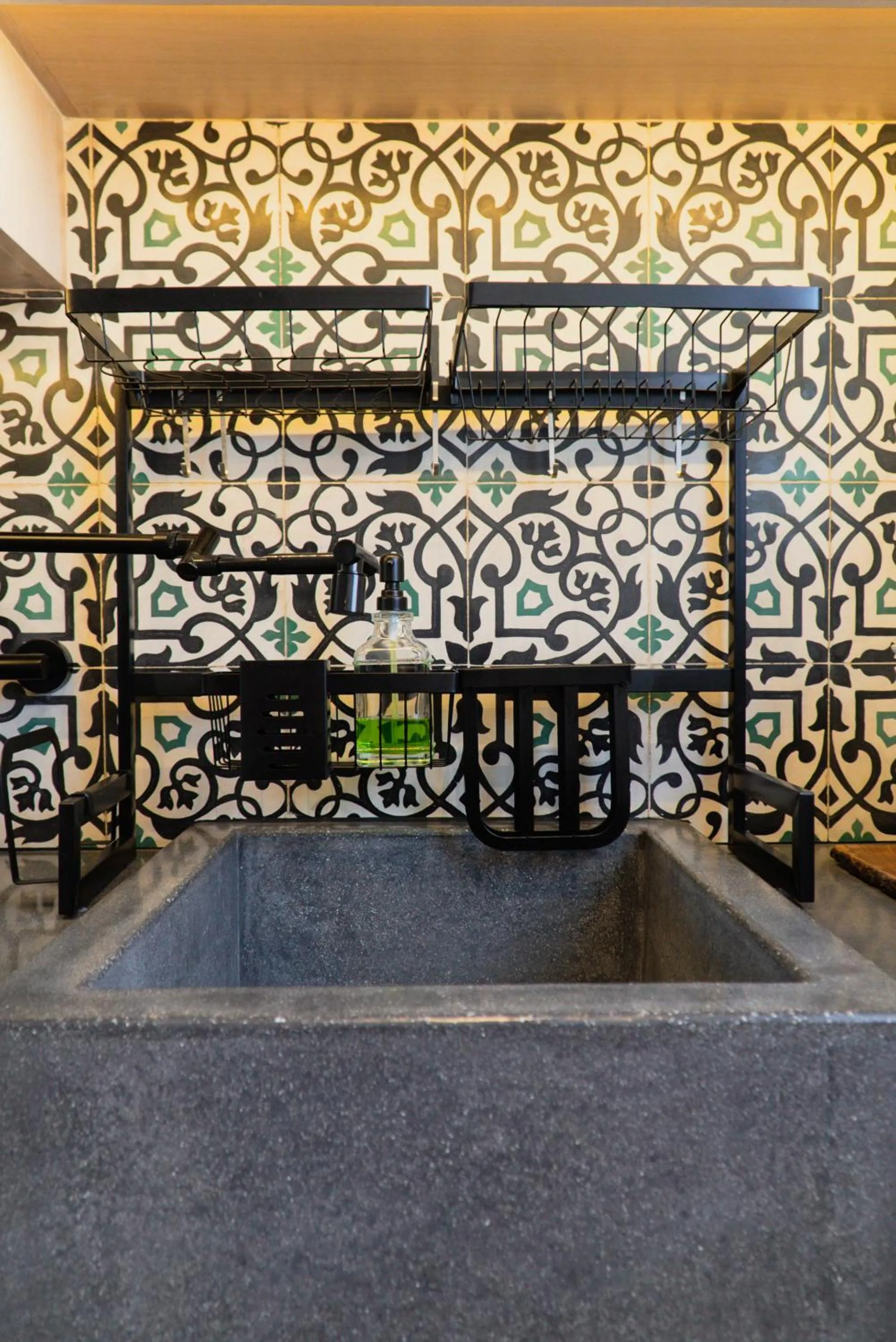 Kitchen or kitchenette in Flamboyan Hotel & Residences