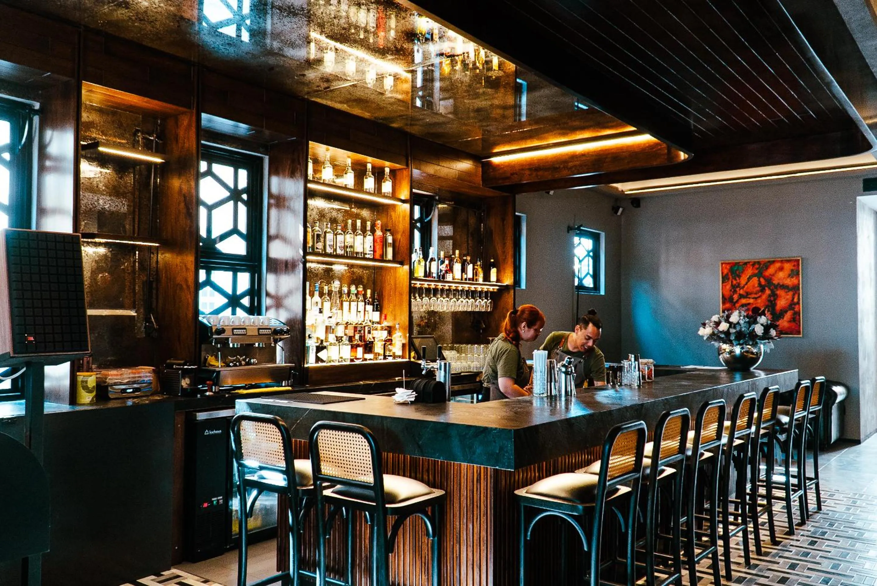 Lounge or bar in Flamboyan Hotel & Residences