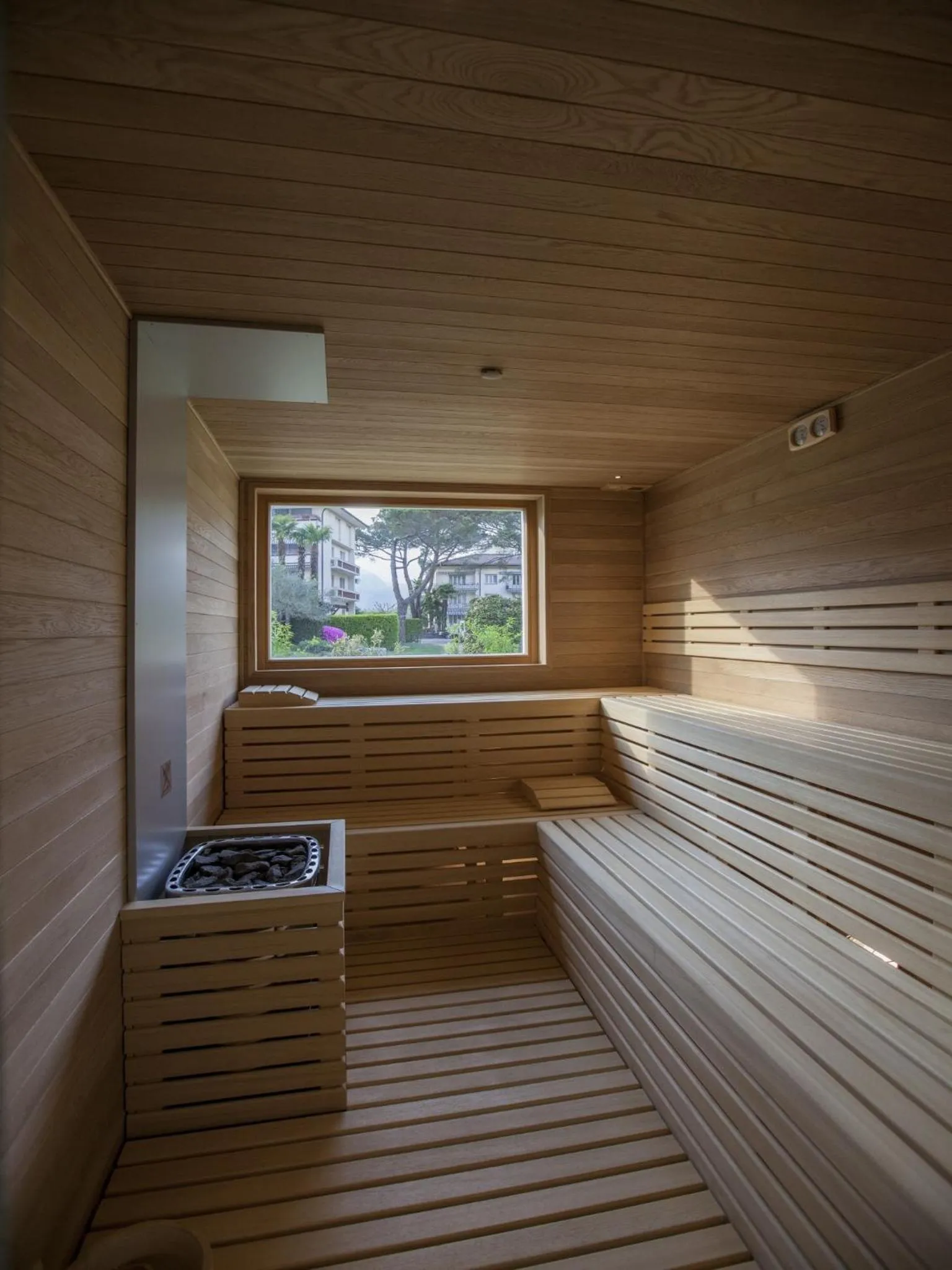 Sauna in Villa Delta - Parkhotel Delta
