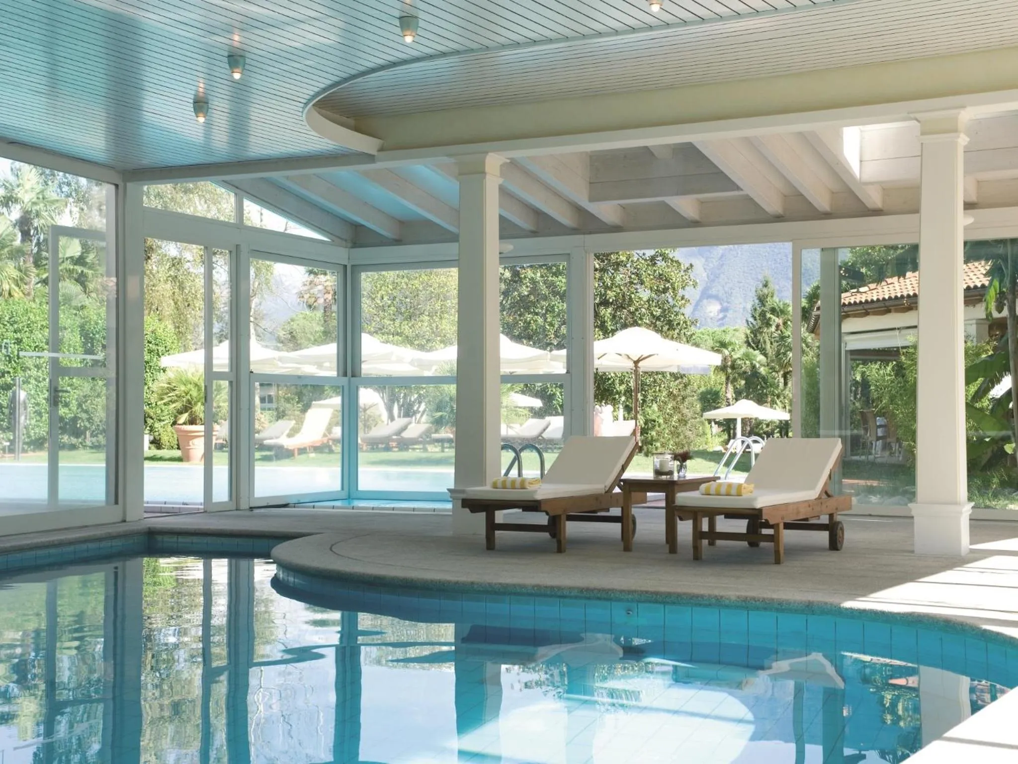 Spa and wellness centre/facilities in Villa Delta - Parkhotel Delta