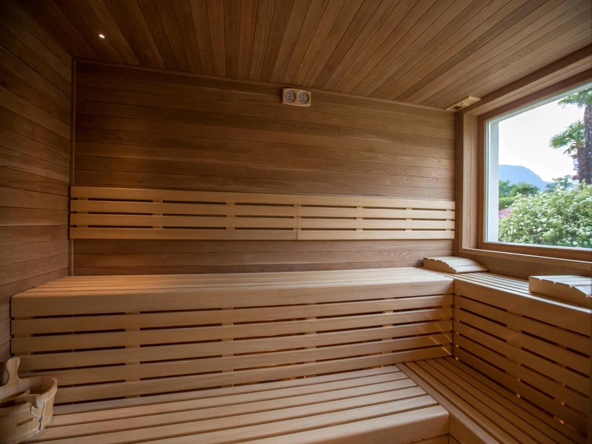 Sauna in Villa Delta - Parkhotel Delta