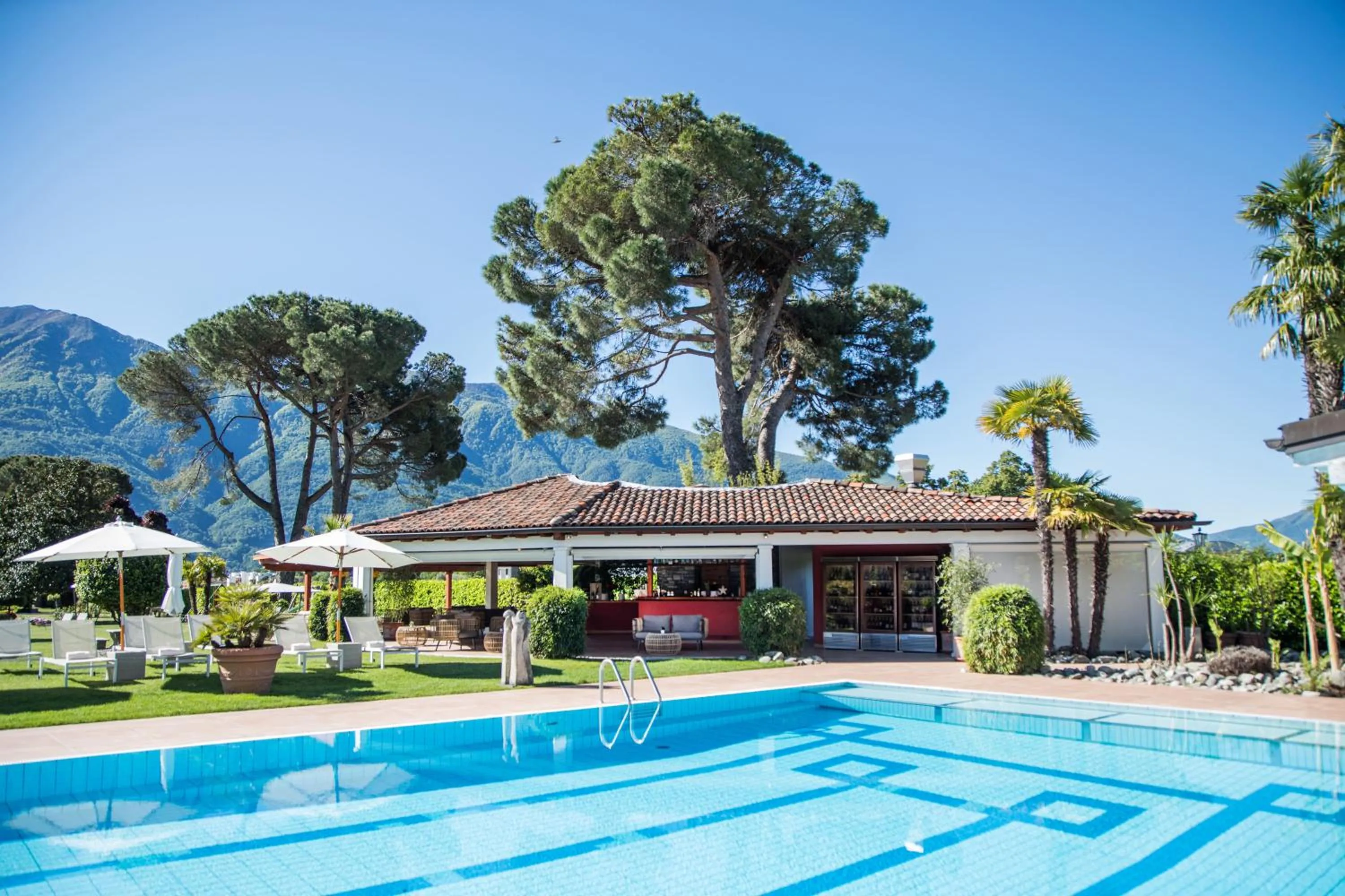 Swimming pool in Villa Delta - Parkhotel Delta