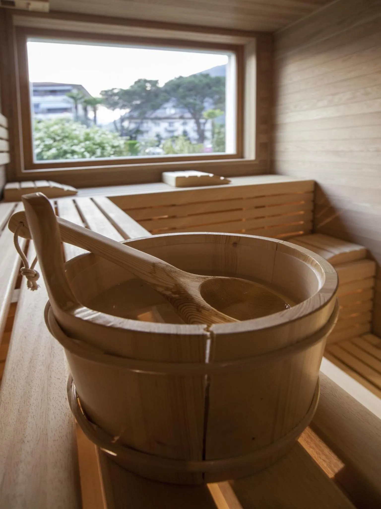 Sauna in Villa Delta - Parkhotel Delta