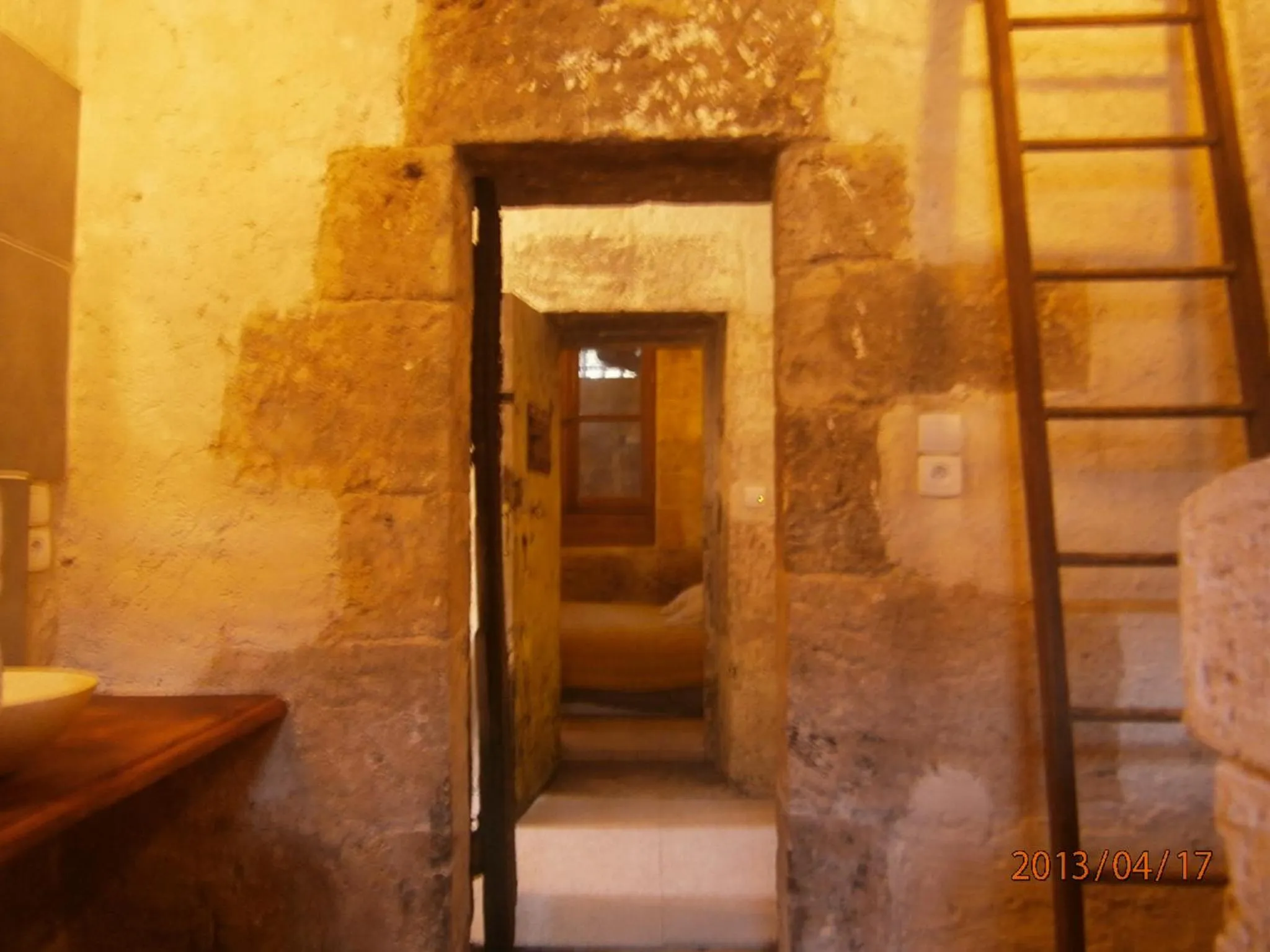Bathroom in La Tour Beauvoir