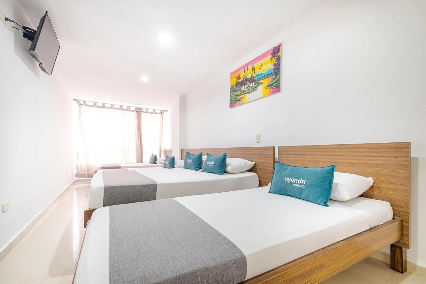 Bed in Ayenda 1501 Metropolitana Plaza