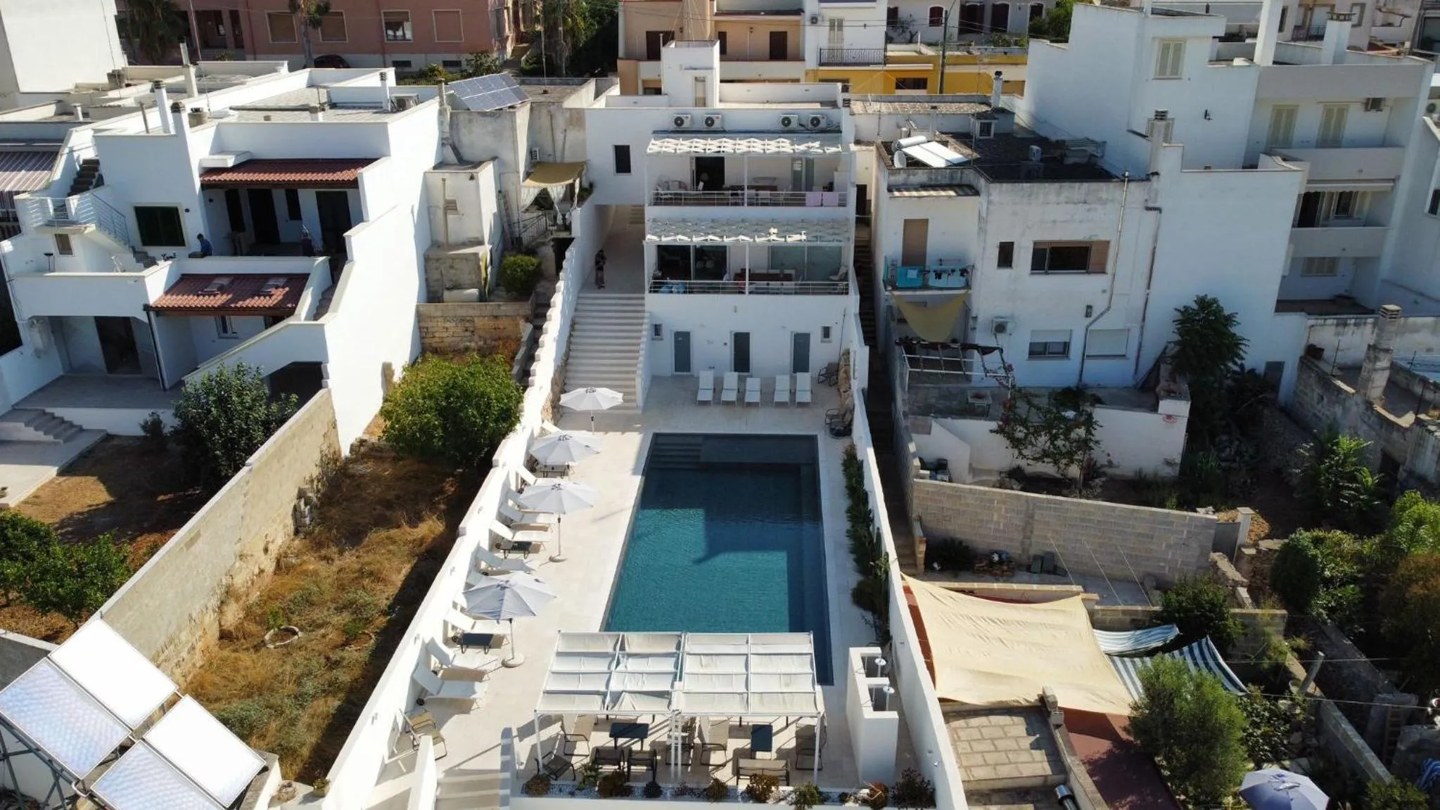 Pool view in TS Residence