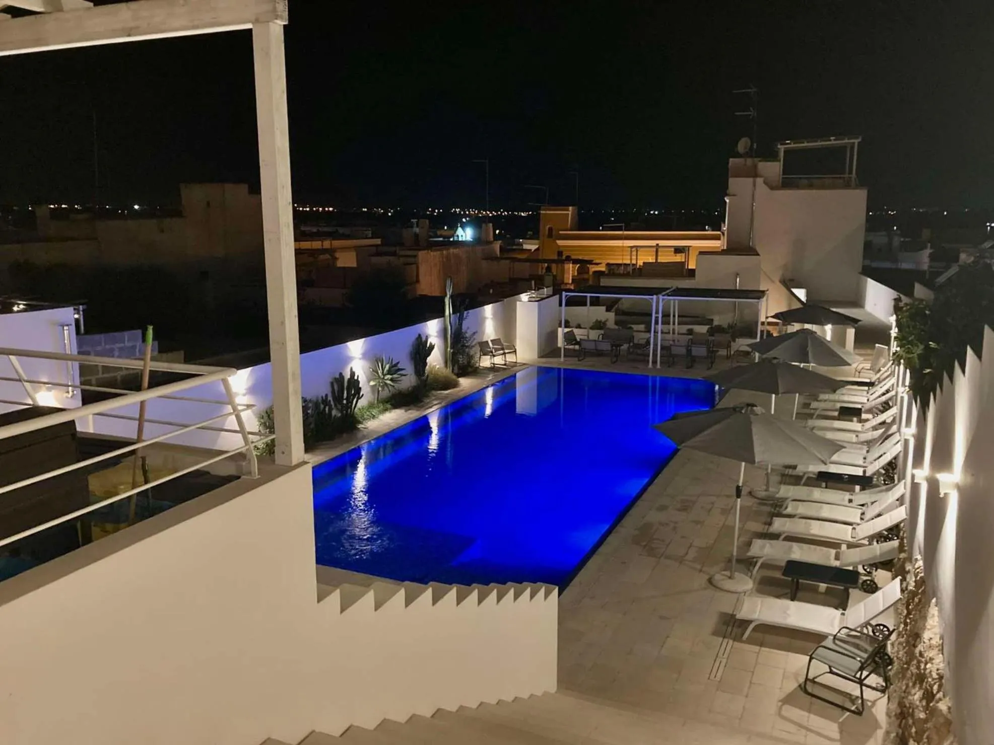 Pool view in TS Residence