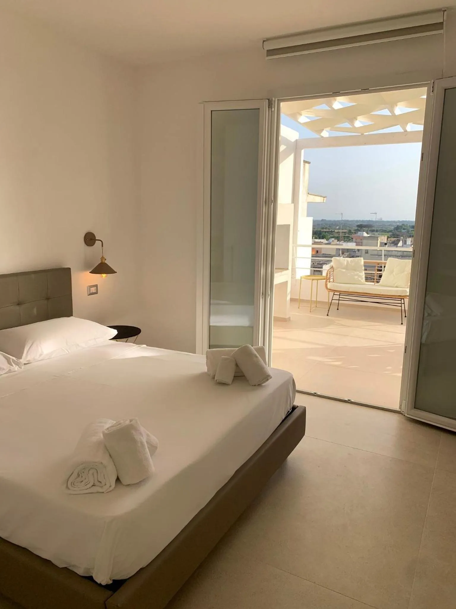 Bedroom, Bed in TS Residence