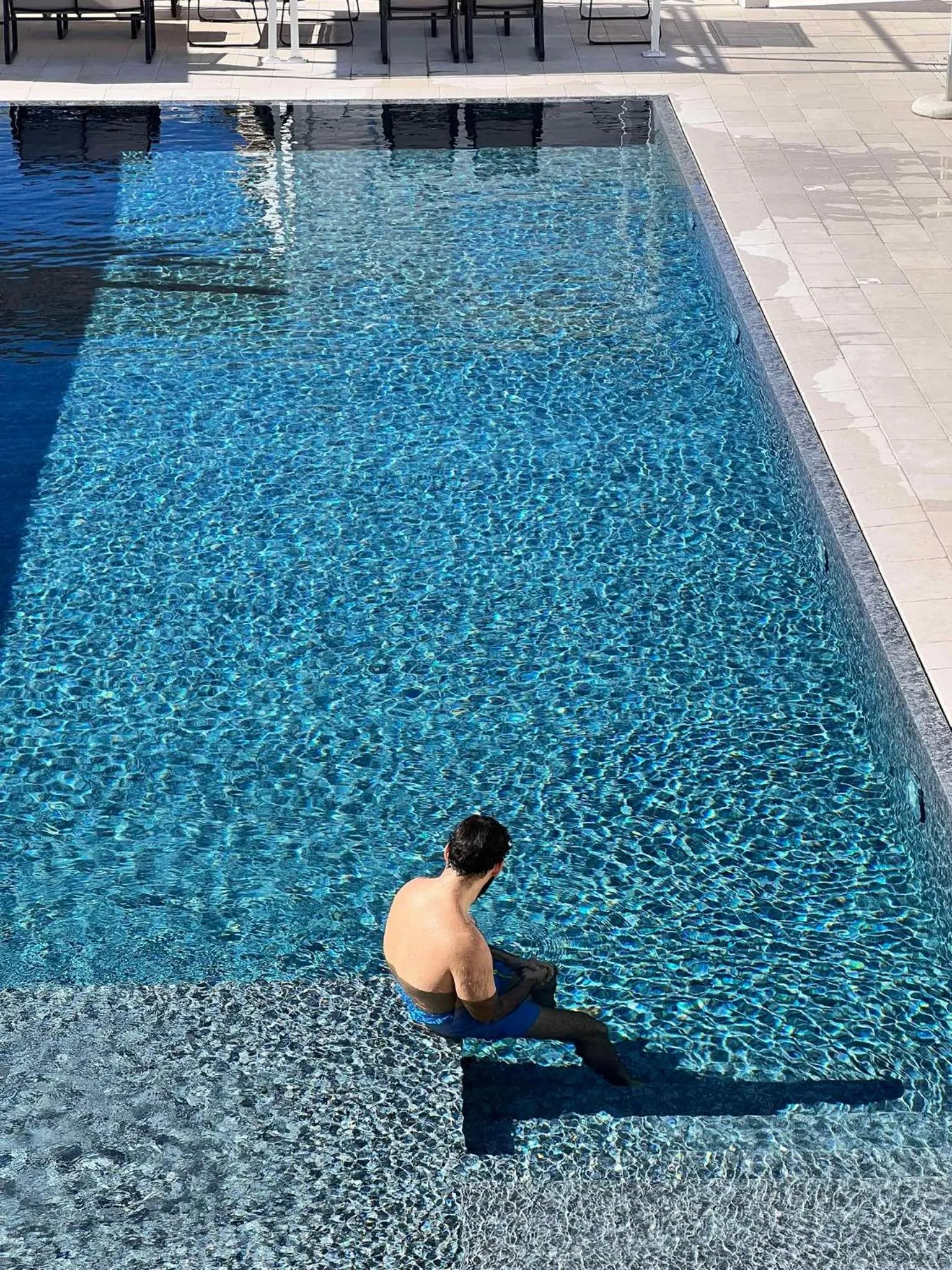 Swimming pool in TS Residence