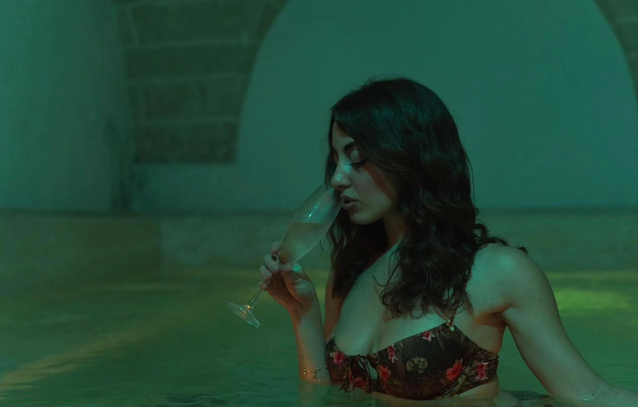 Swimming pool in TS Residence