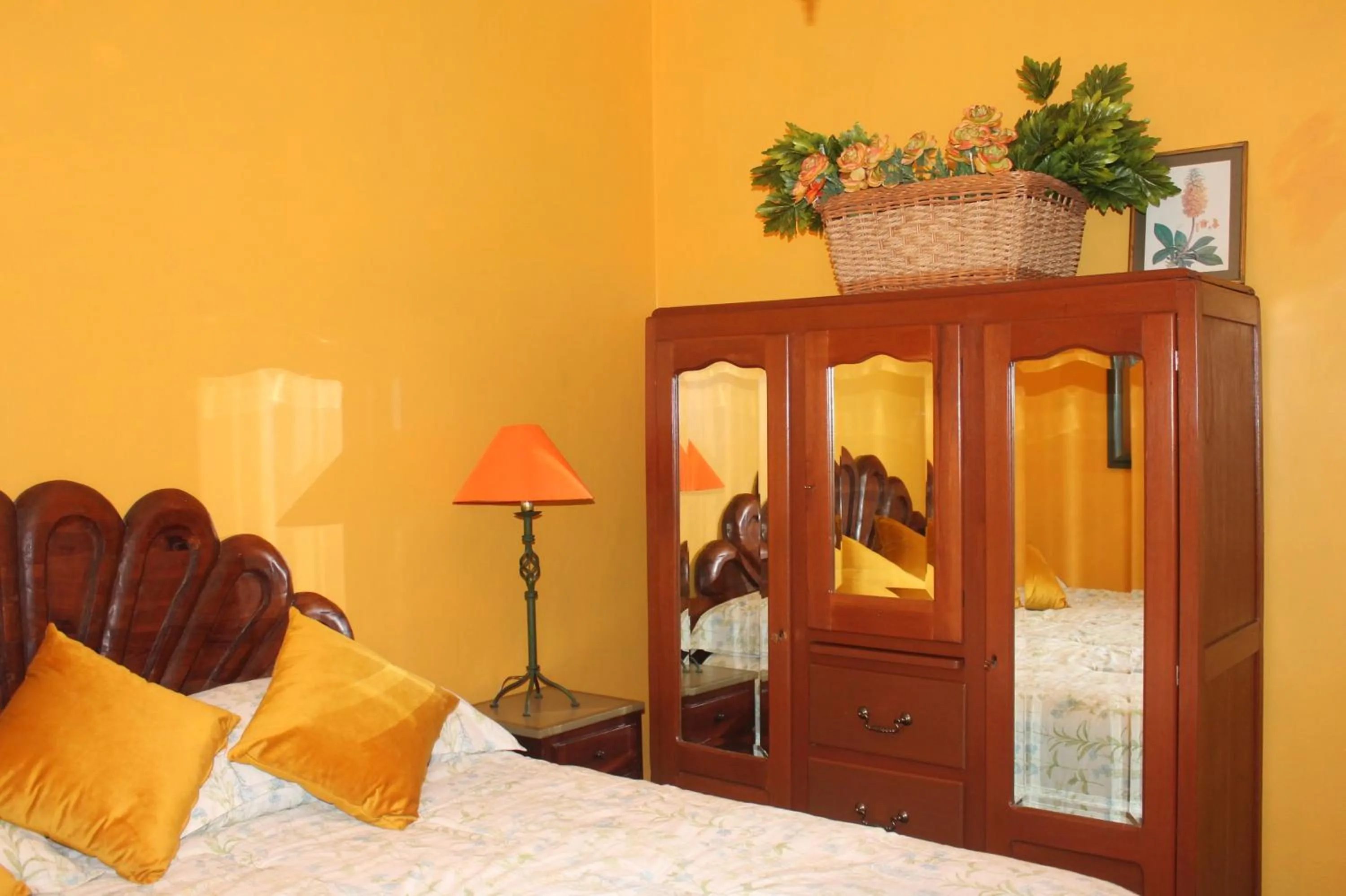 Bed in Hotel Art Gallery Casona de los Milagros