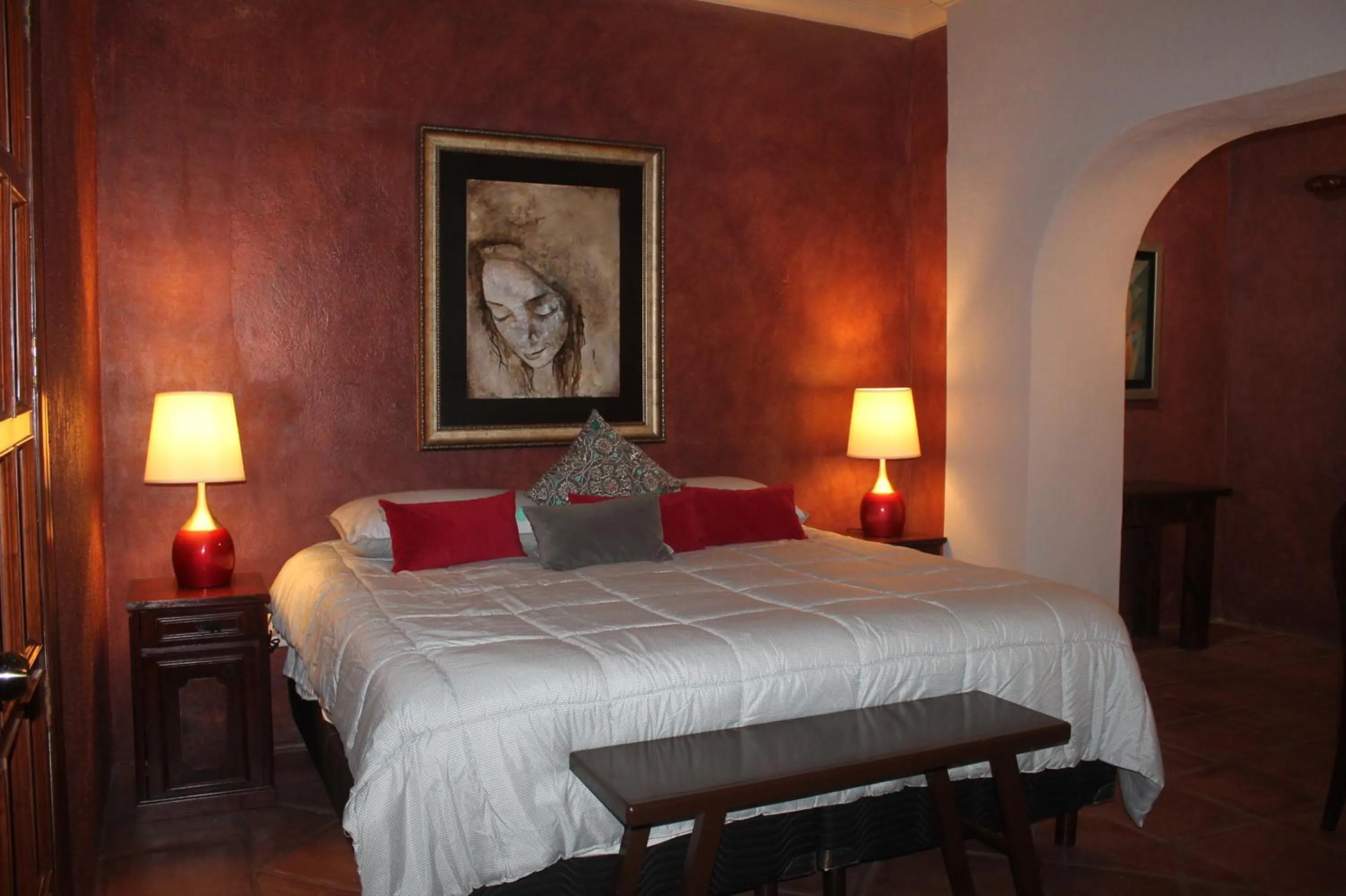 Bed in Hotel Art Gallery Casona de los Milagros