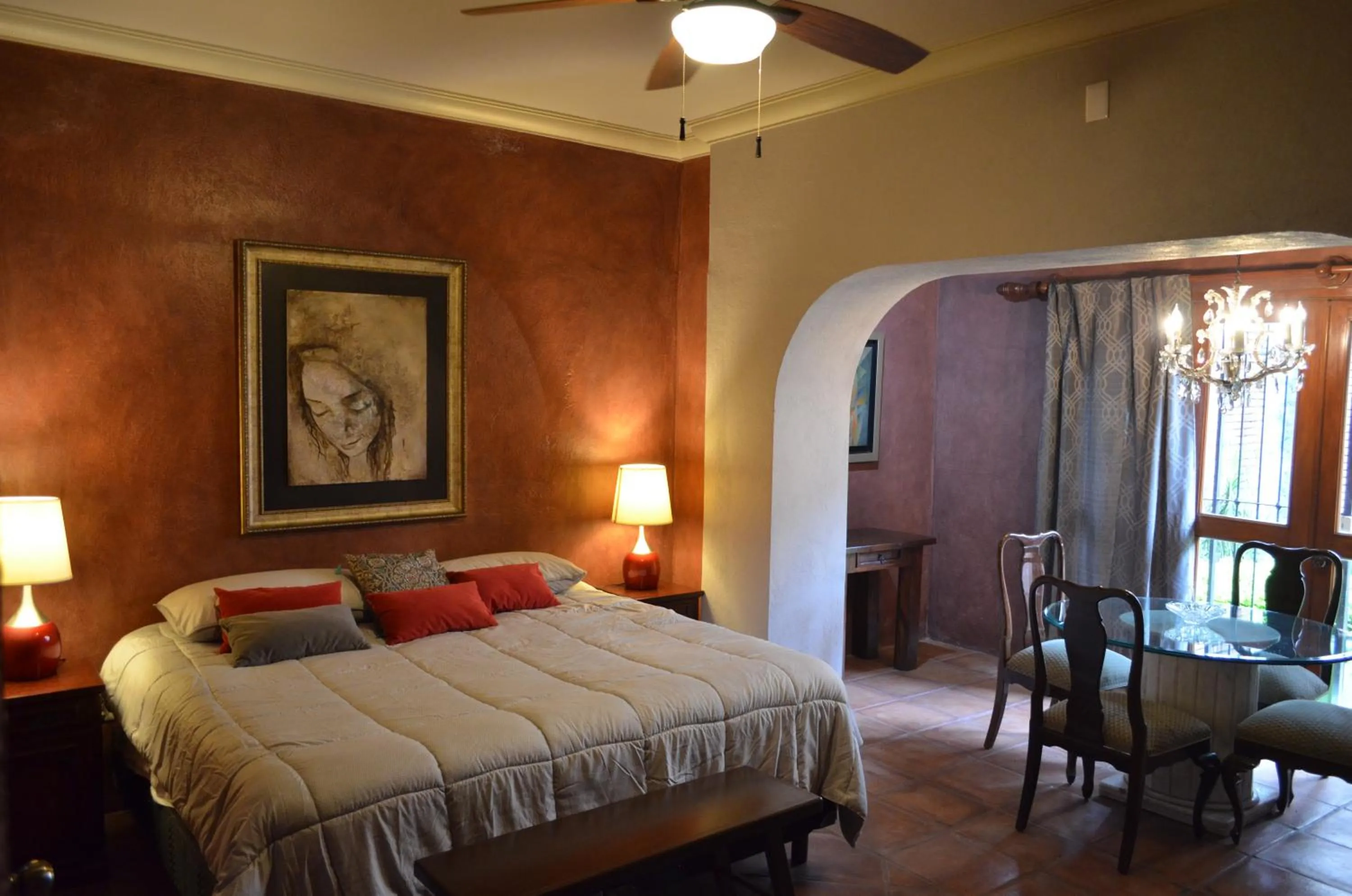 Bed in Hotel Art Gallery Casona de los Milagros