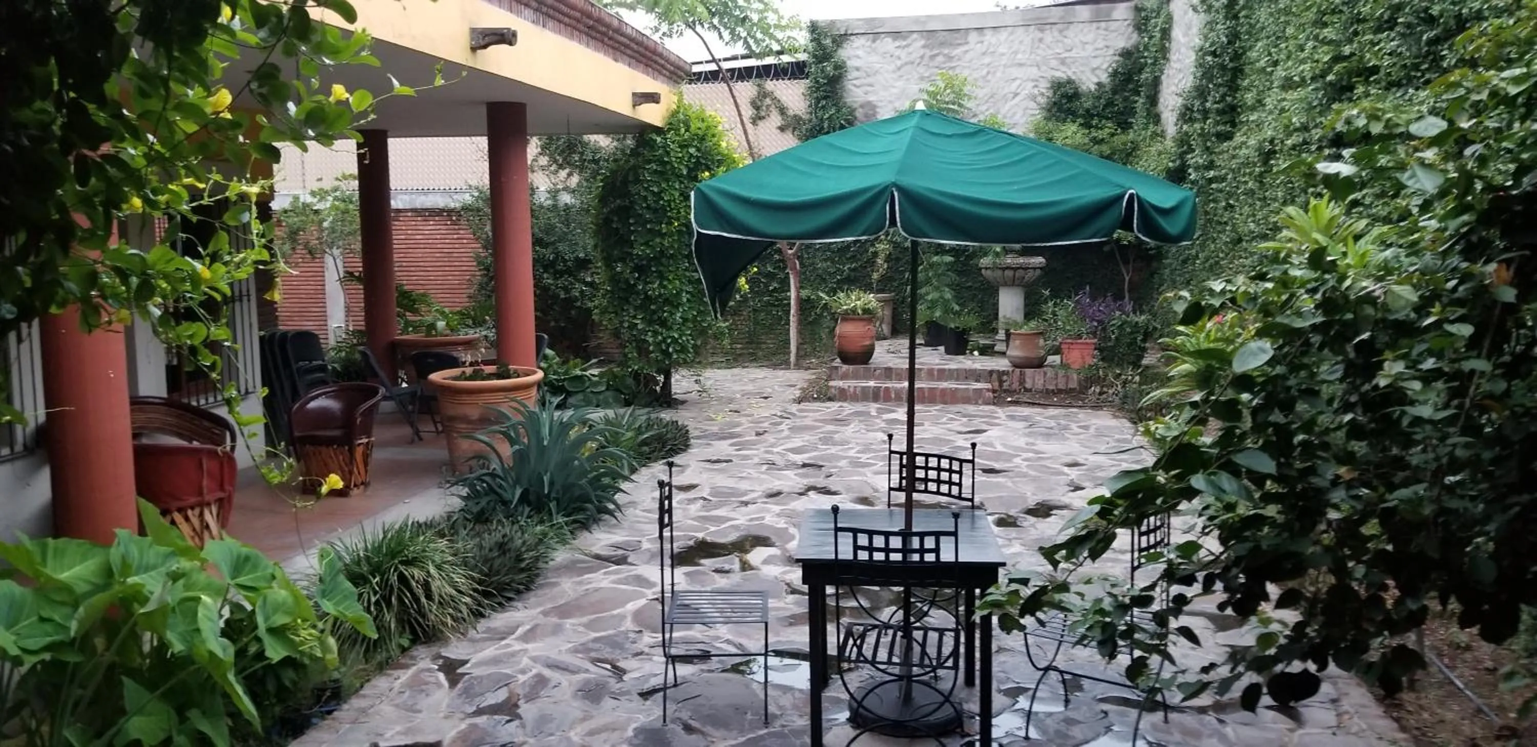 Patio in Hotel Art Gallery Casona de los Milagros