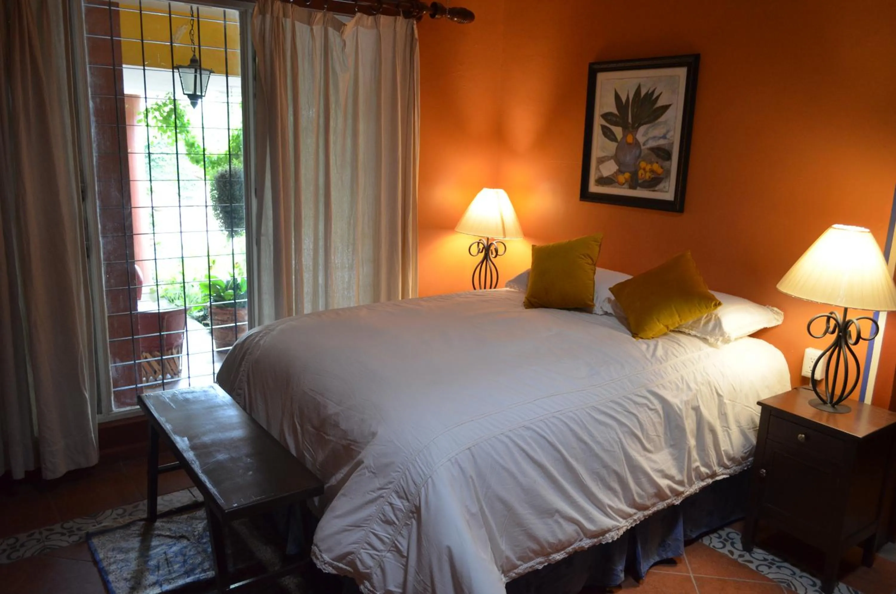 Bed in Hotel Art Gallery Casona de los Milagros