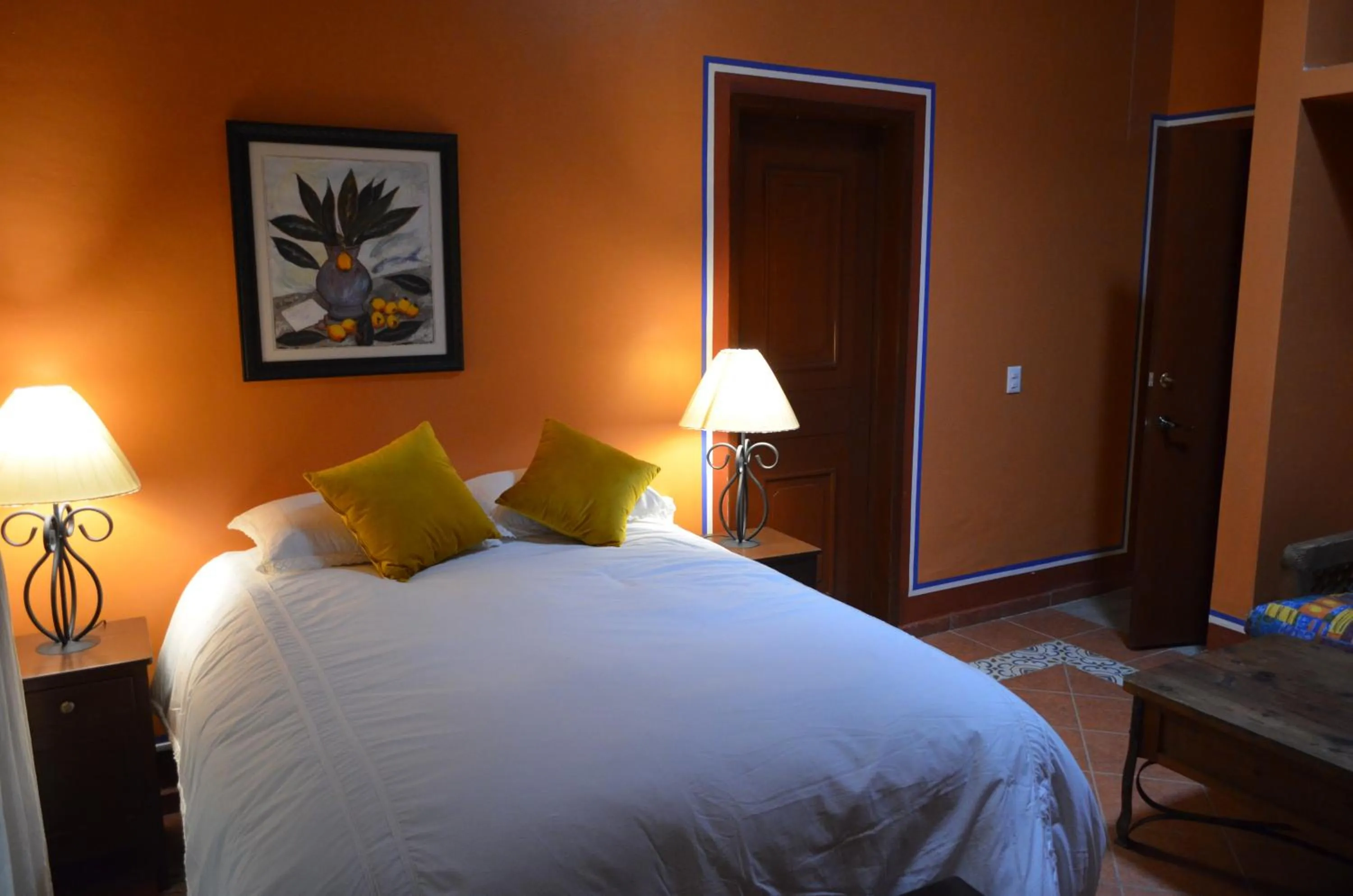 Bedroom, Bed in Hotel Art Gallery Casona de los Milagros