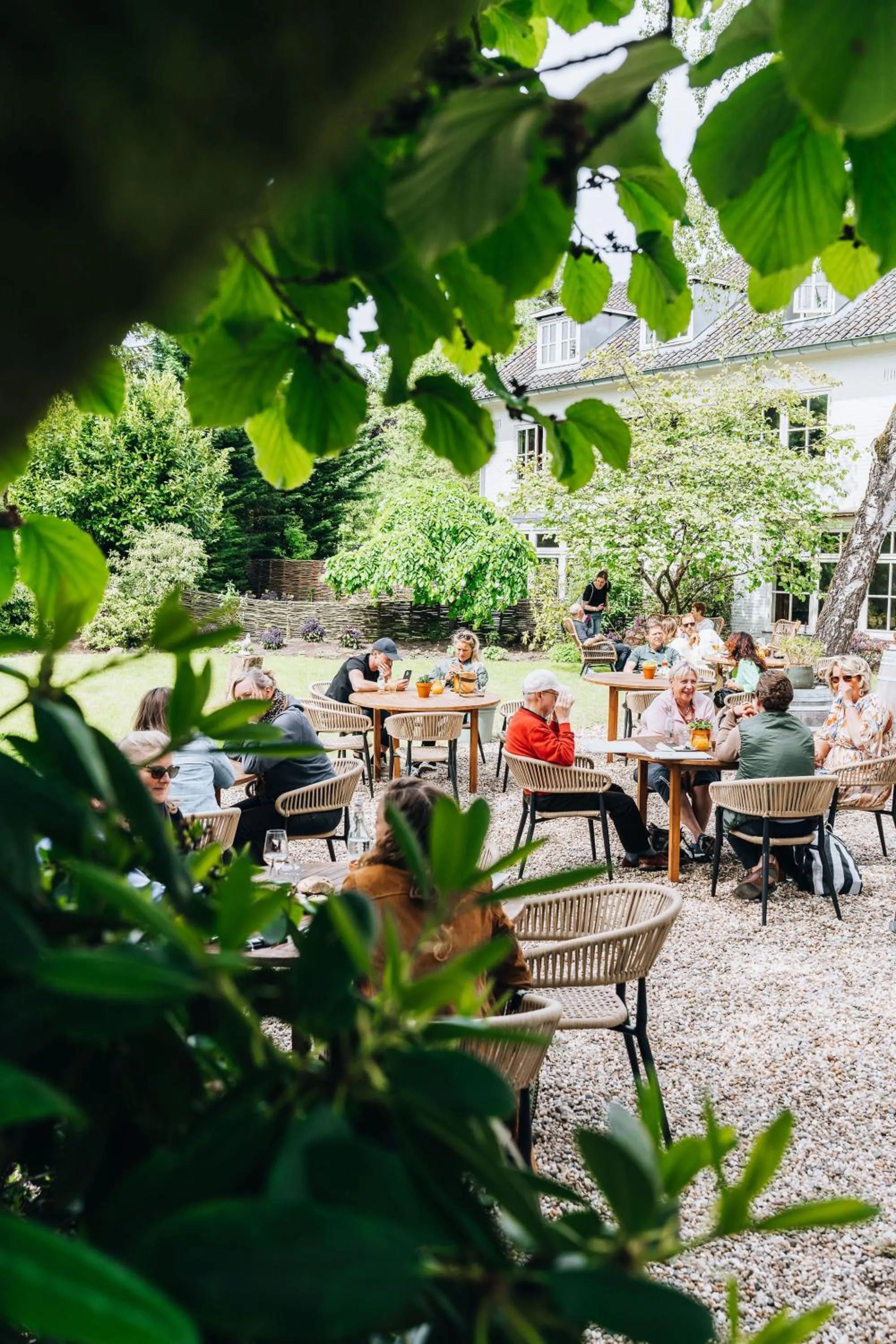 Garden in Boetiekhotel De Kastanjehof