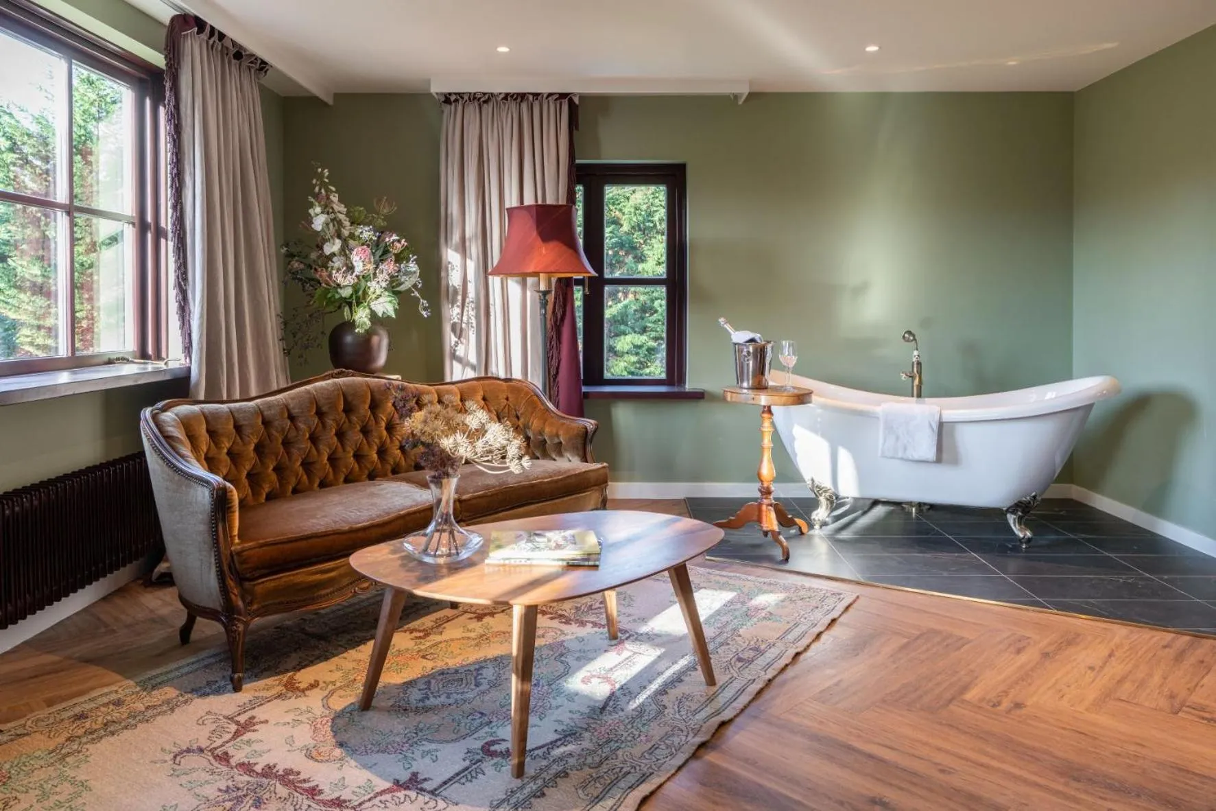 Living room in Boetiekhotel De Kastanjehof