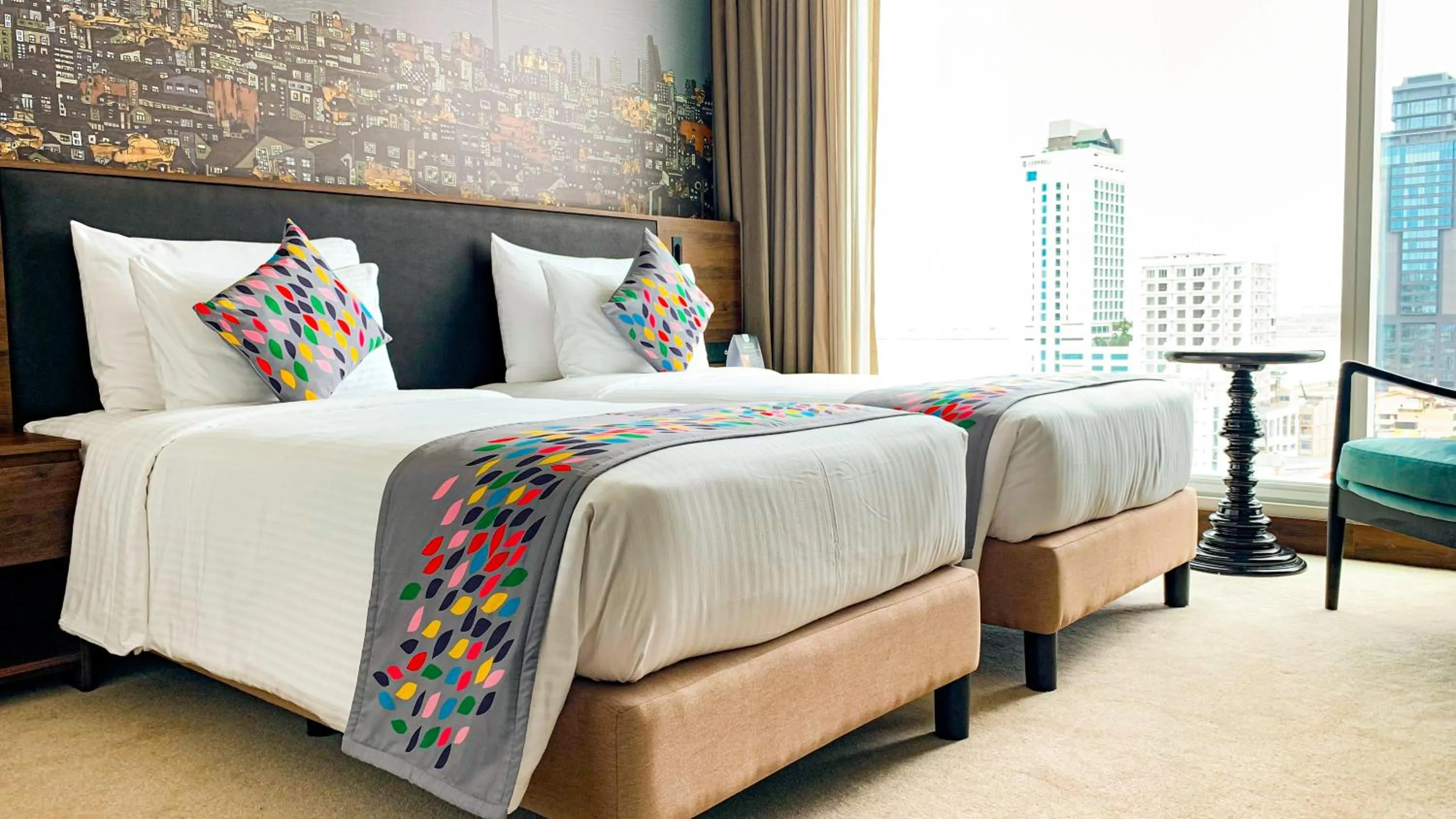 Bedroom, Bed in Sofia Colombo City Hotel