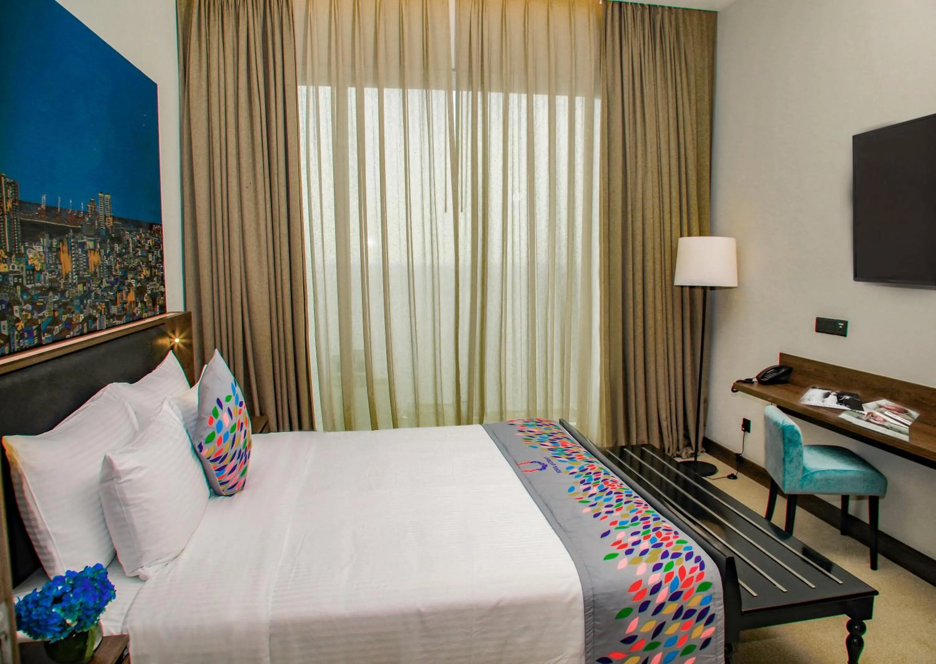 Bed in Sofia Colombo City Hotel