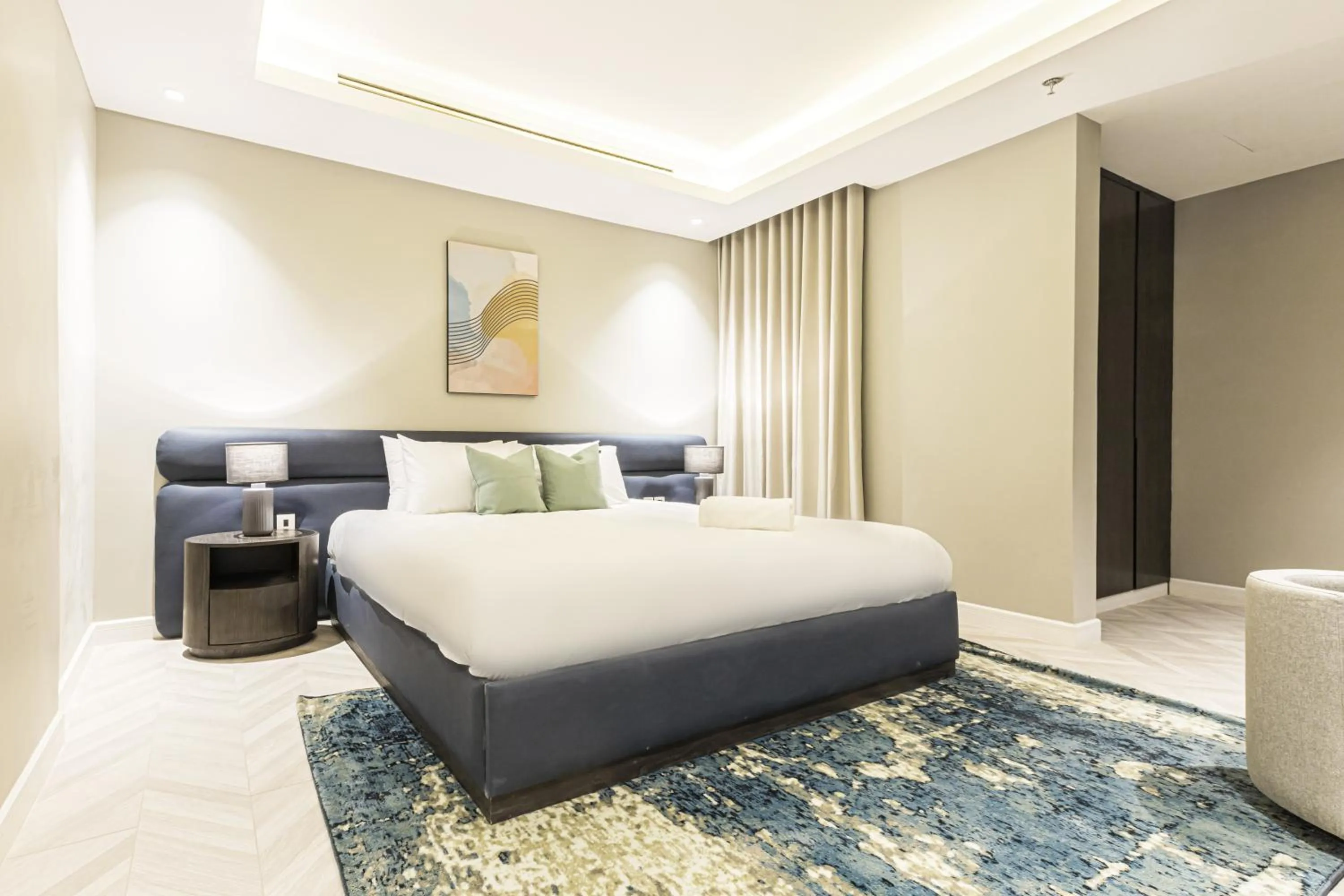 Bedroom, Bed in Stella Stays Olaya Tower 1