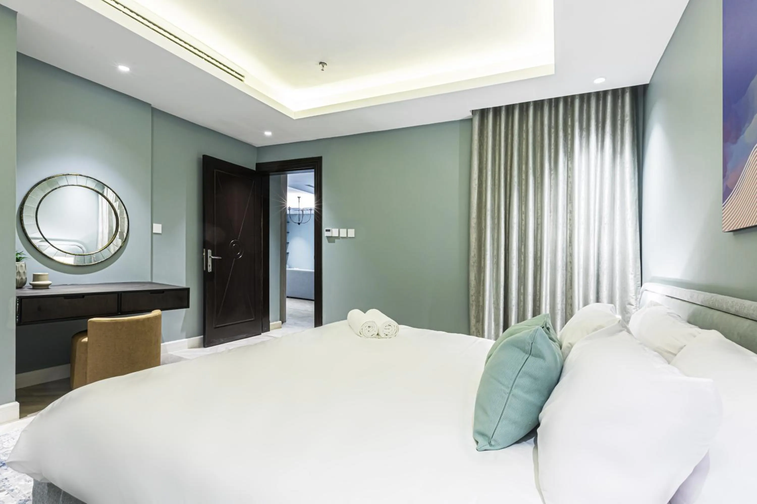 Bedroom, Bed in Stella Stays Olaya Tower 1