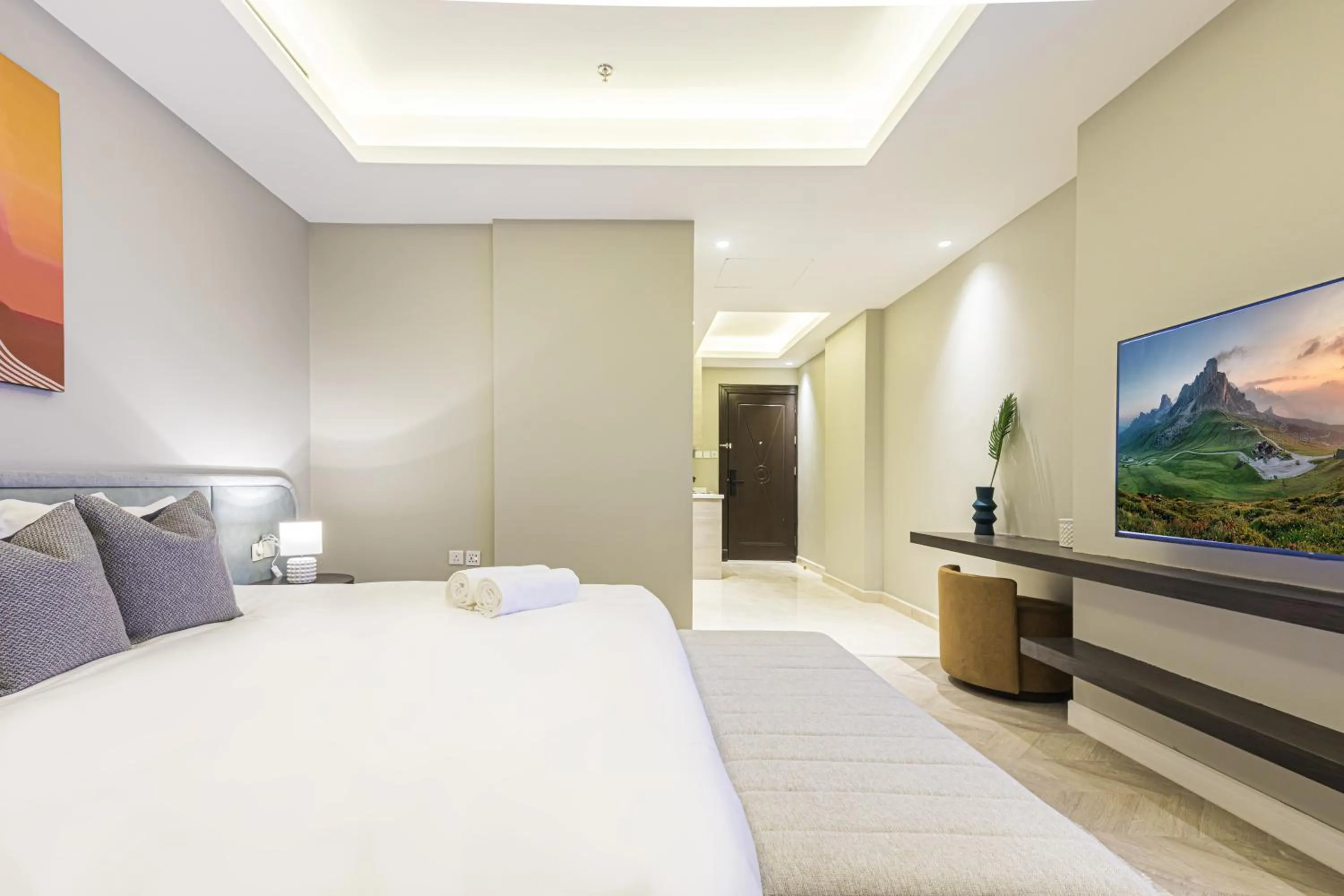 Photo of the whole room, Bed in Stella Stays Olaya Tower 1