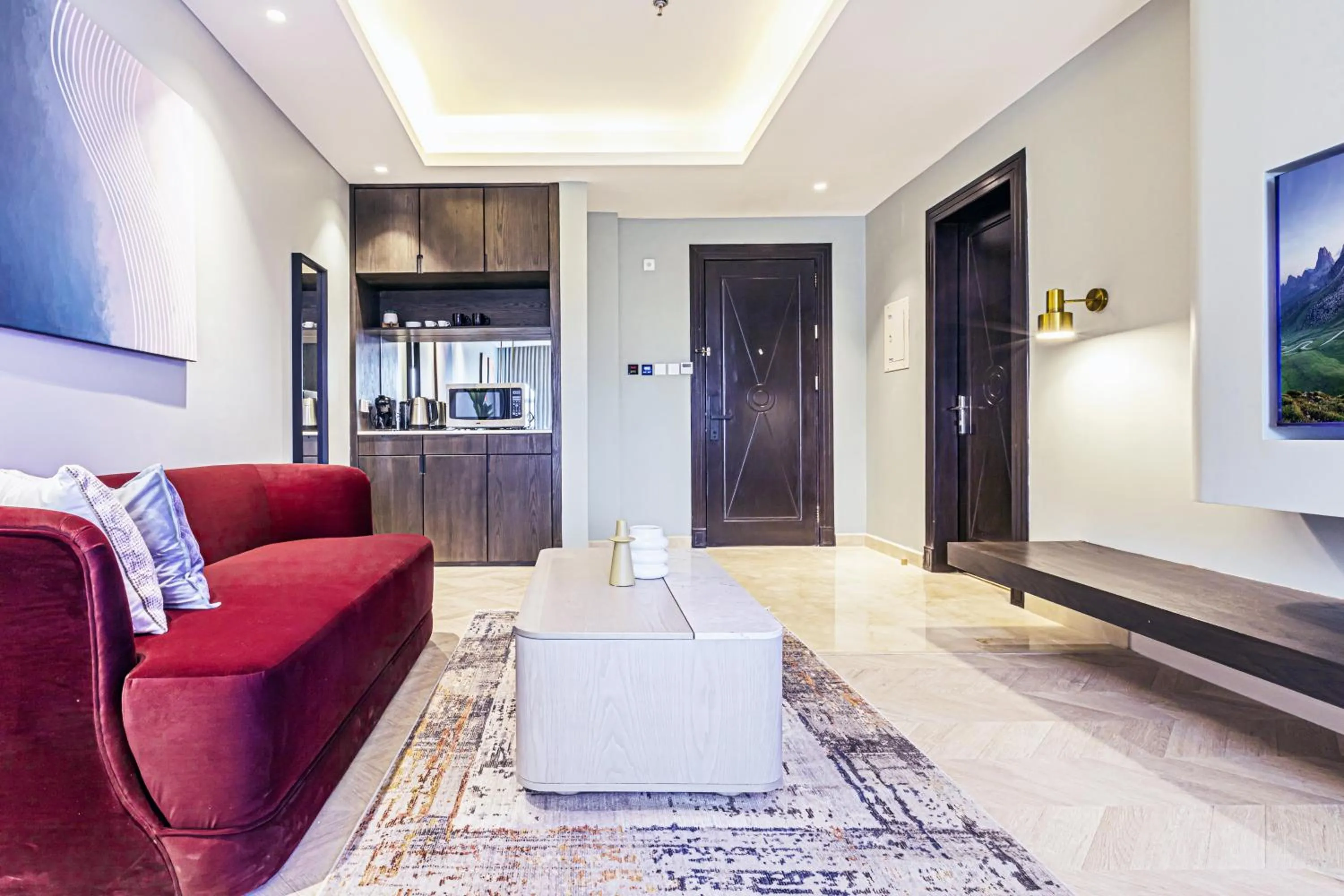 Kitchen or kitchenette in Stella Stays Olaya Tower 1