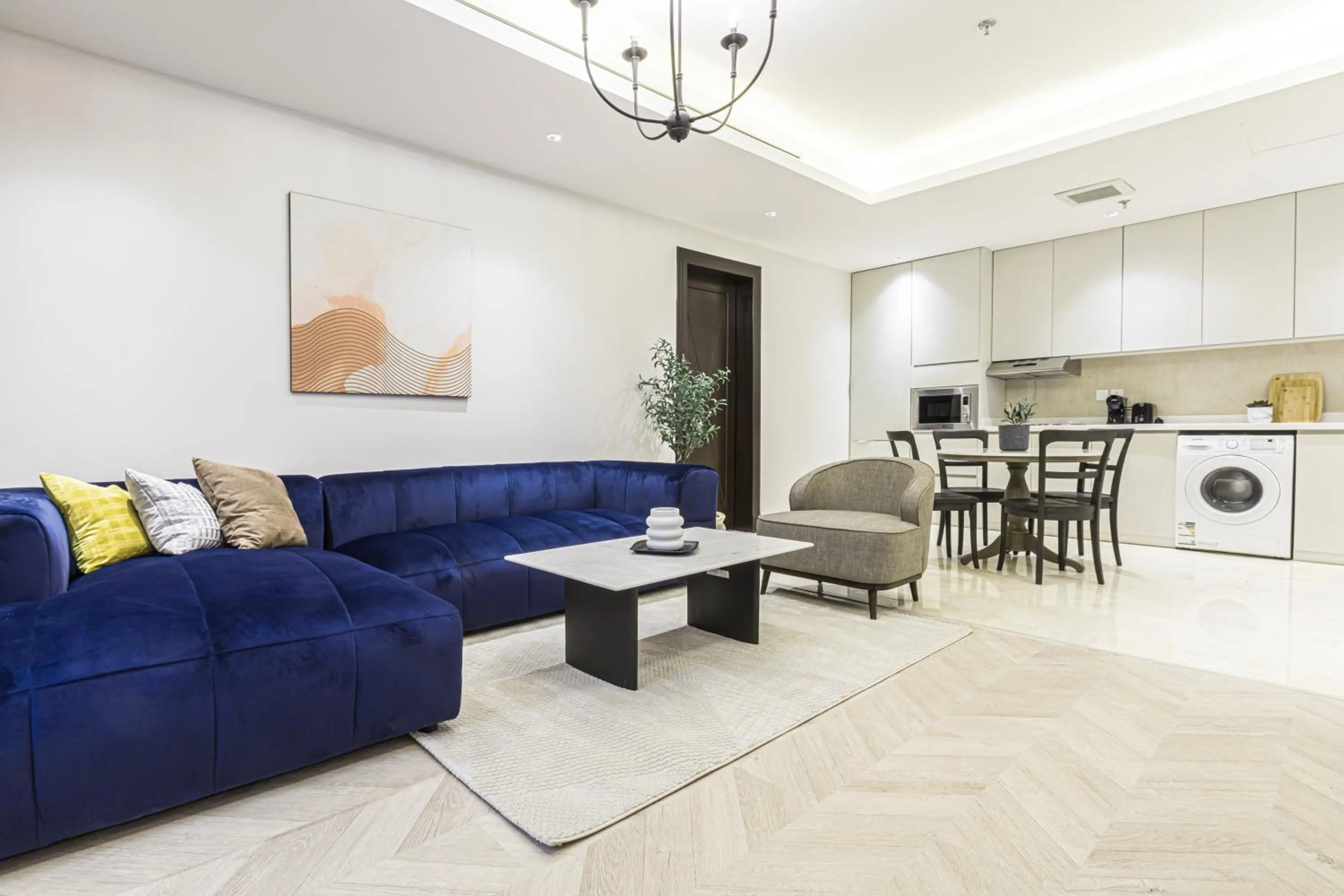Living room in Stella Stays Olaya Tower 1