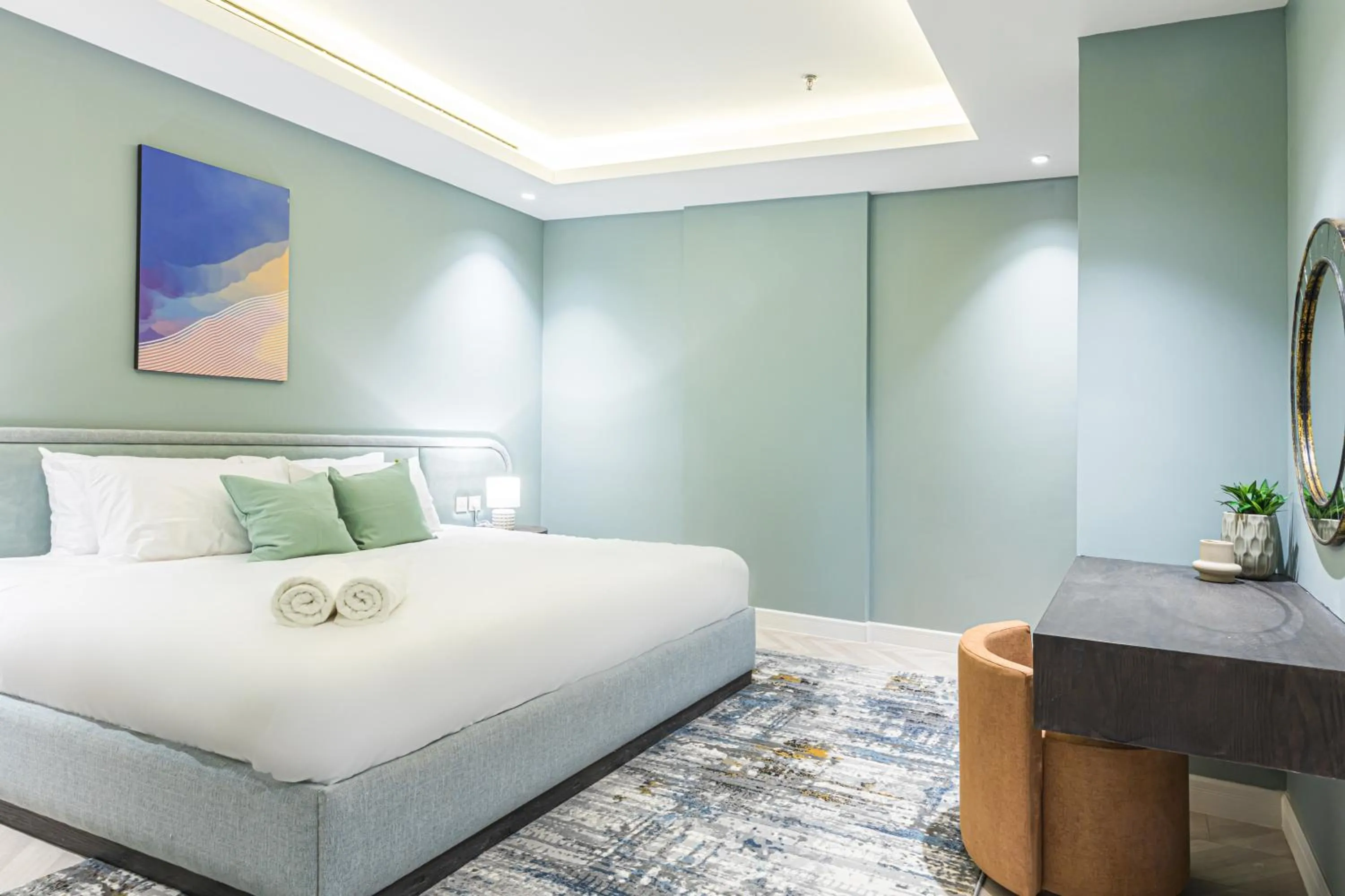 Bedroom, Bed in Stella Stays Olaya Tower 1