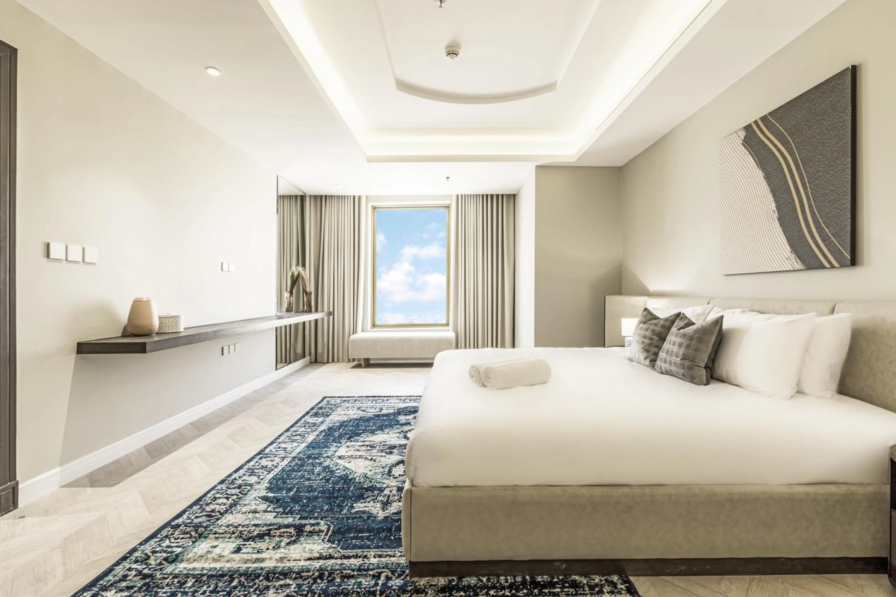 Bedroom, Bed in Stella Stays Olaya Tower 1