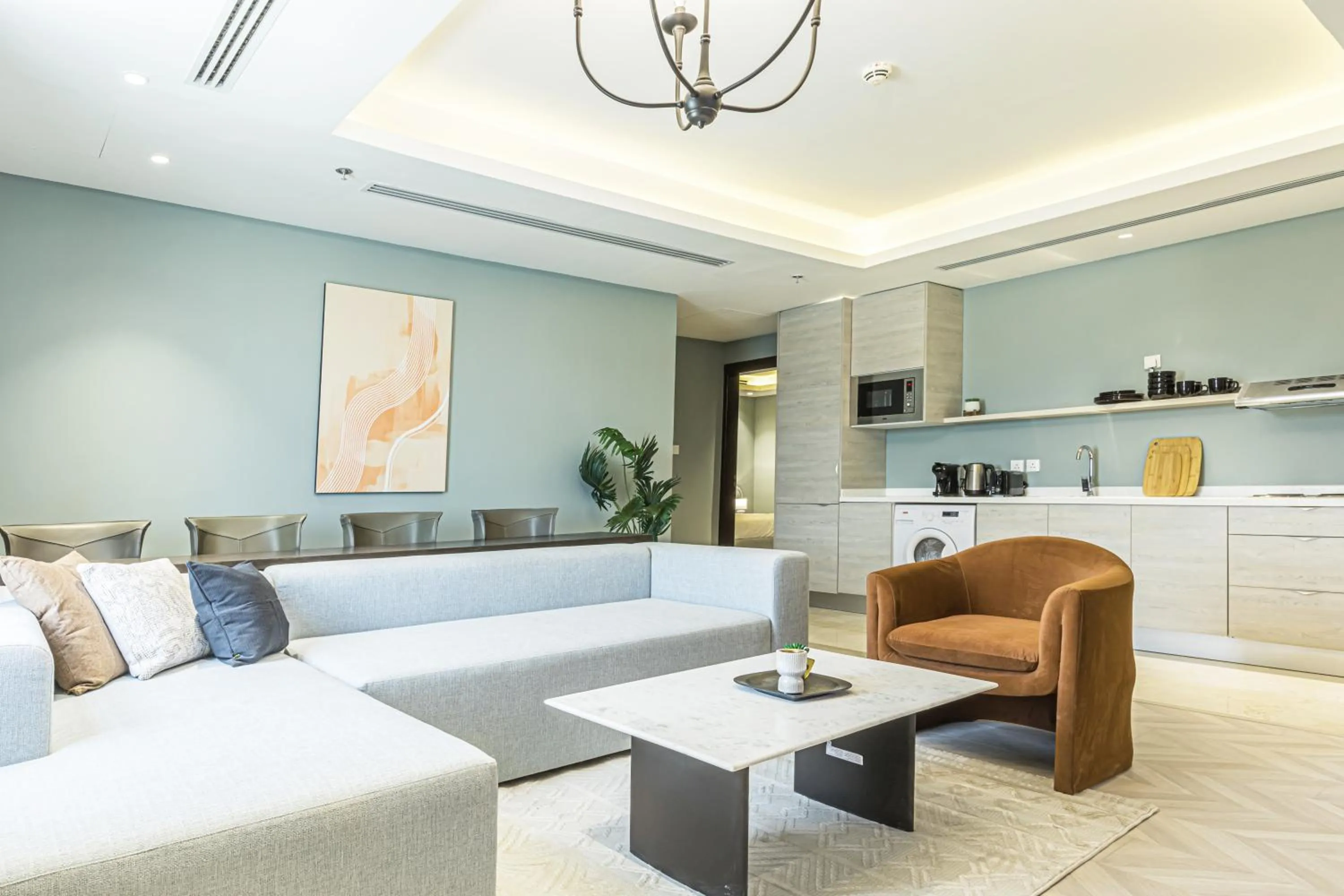 Living room in Stella Stays Olaya Tower 1