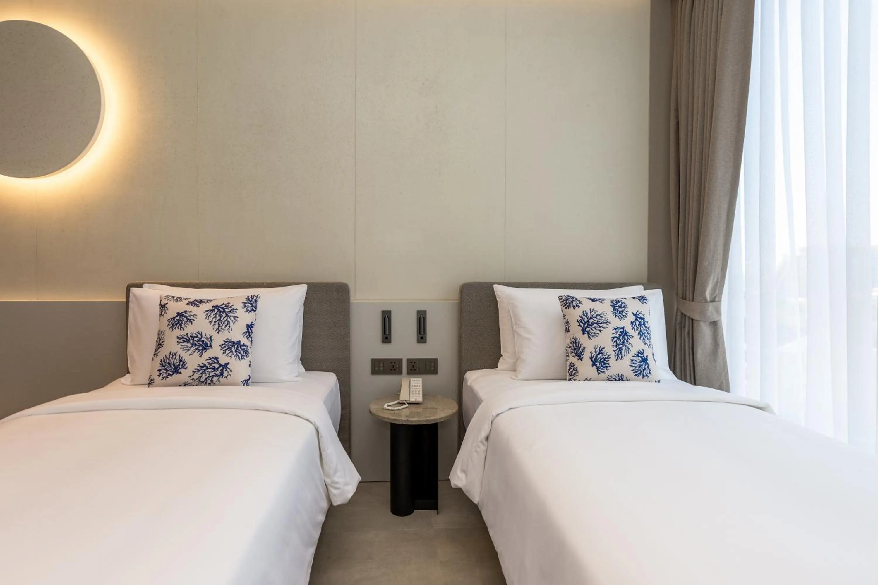 Bed in Akara Hotel Pattaya