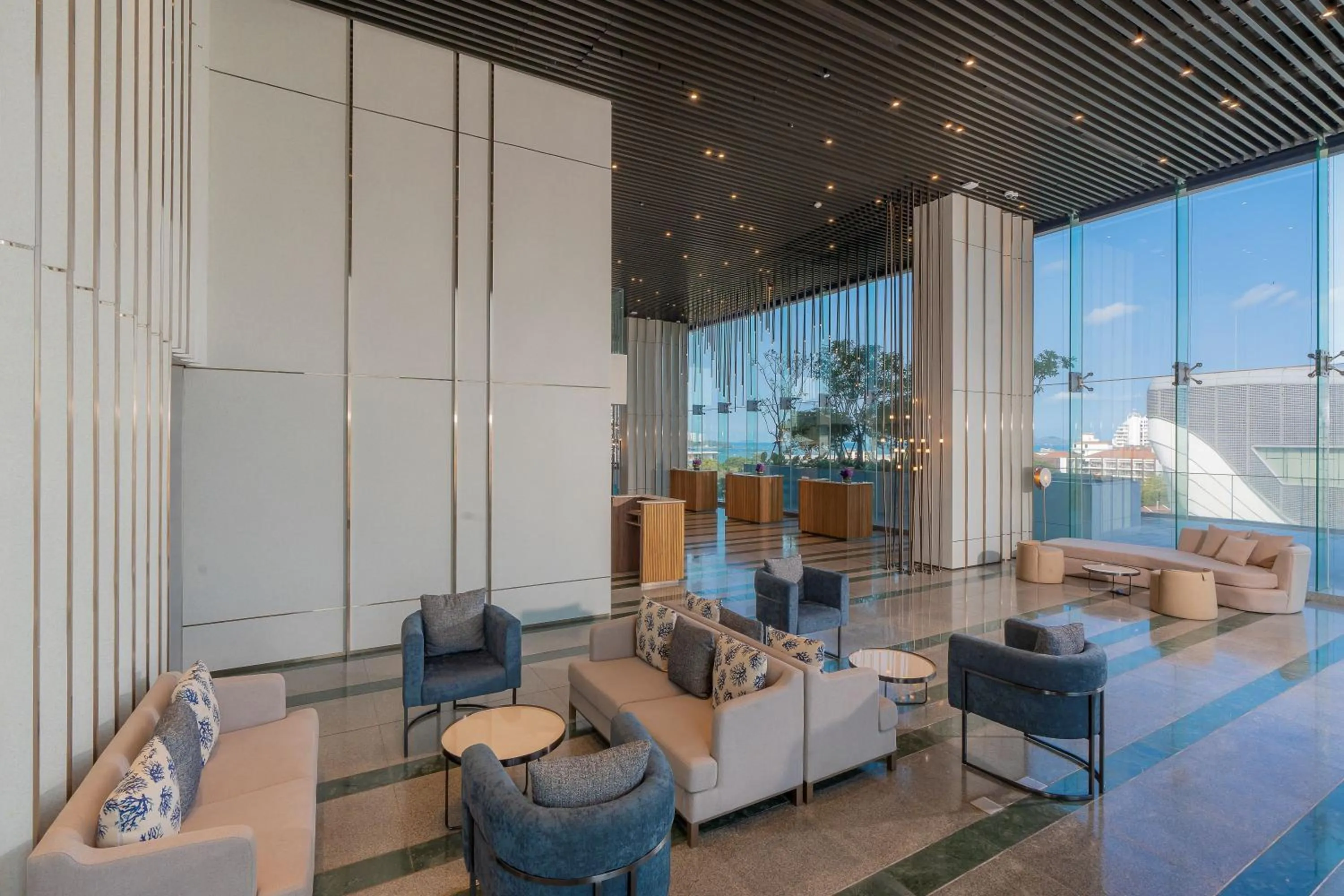 Lobby or reception in Akara Hotel Pattaya