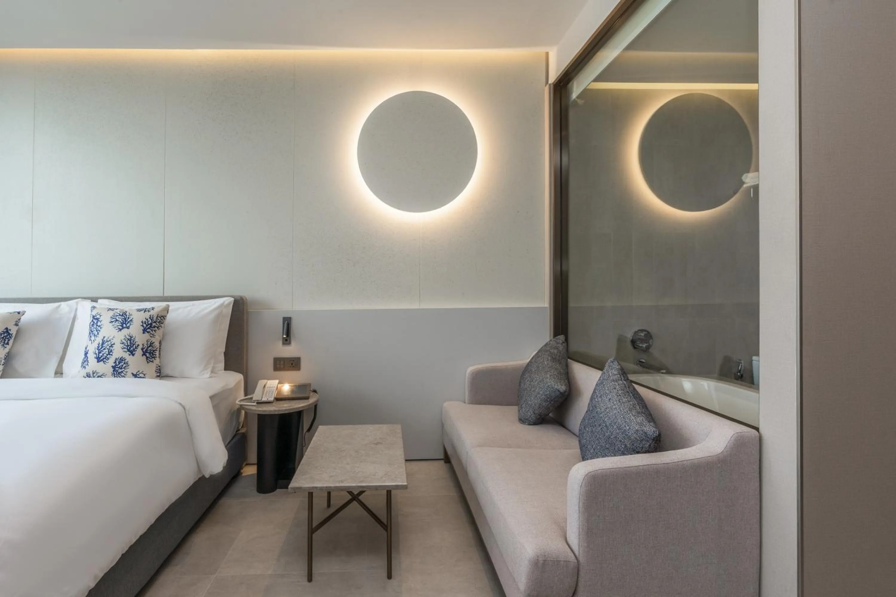 Bed in Akara Hotel Pattaya