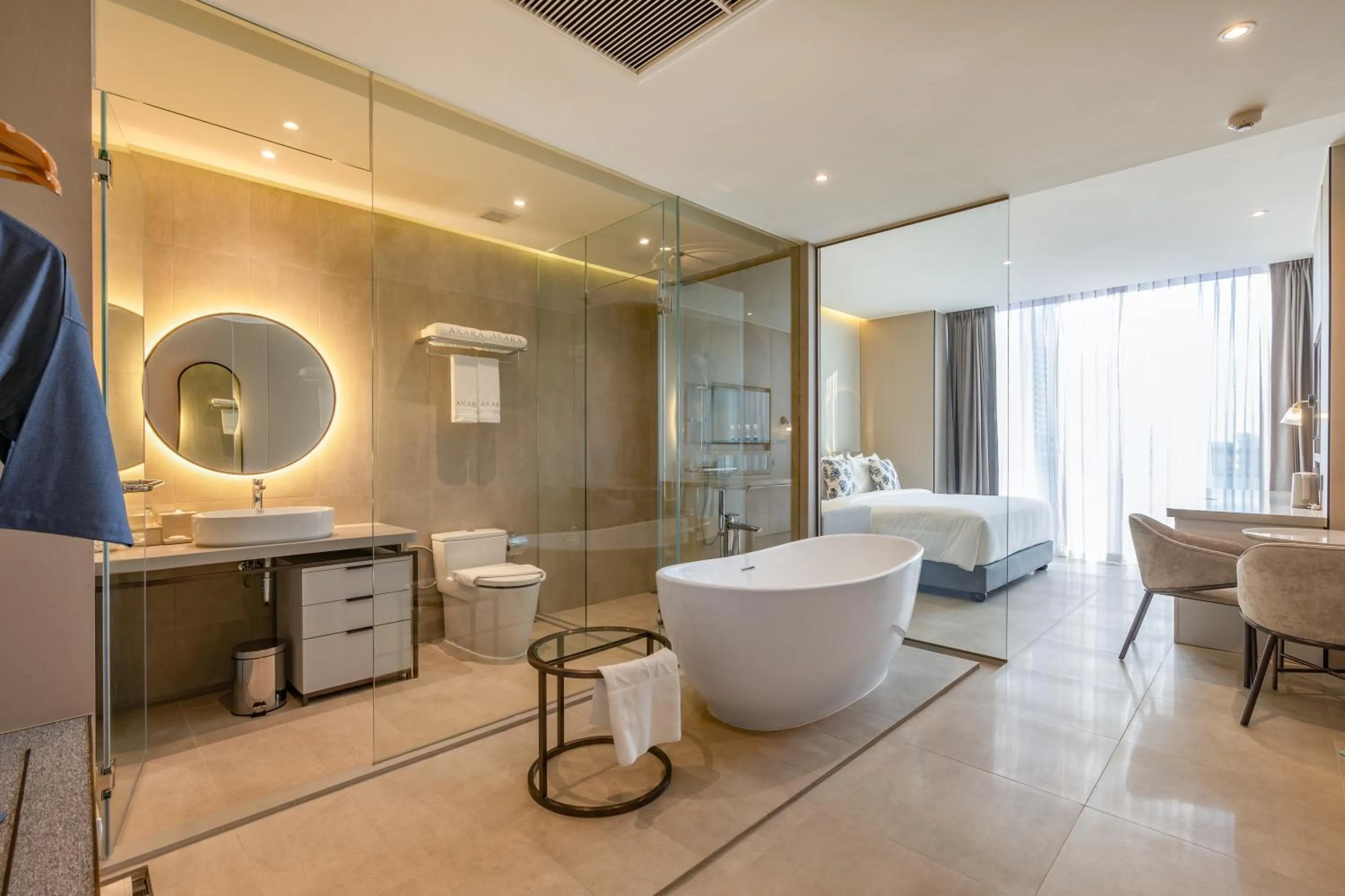 Toilet in Akara Hotel Pattaya