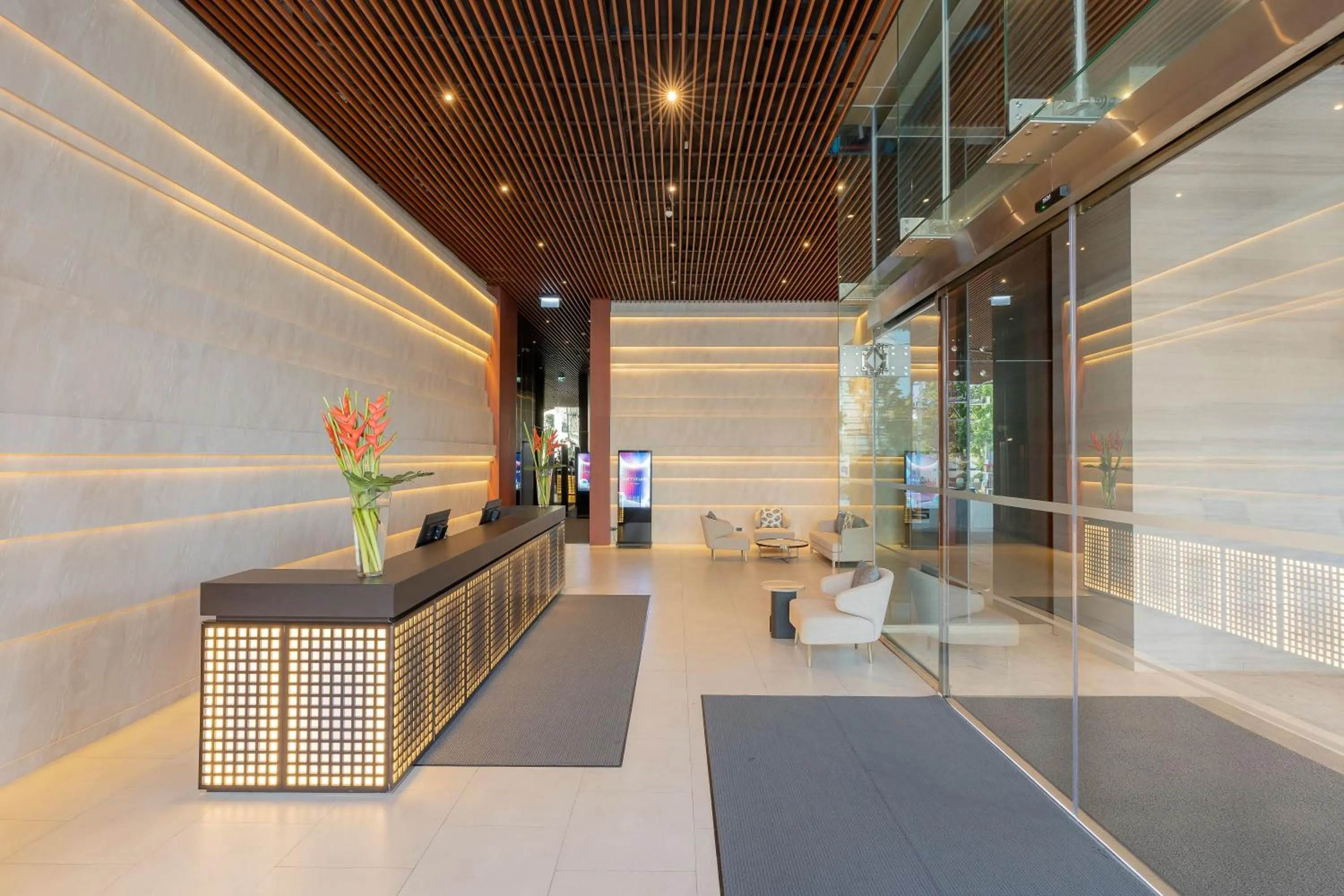 Lobby or reception in Akara Hotel Pattaya