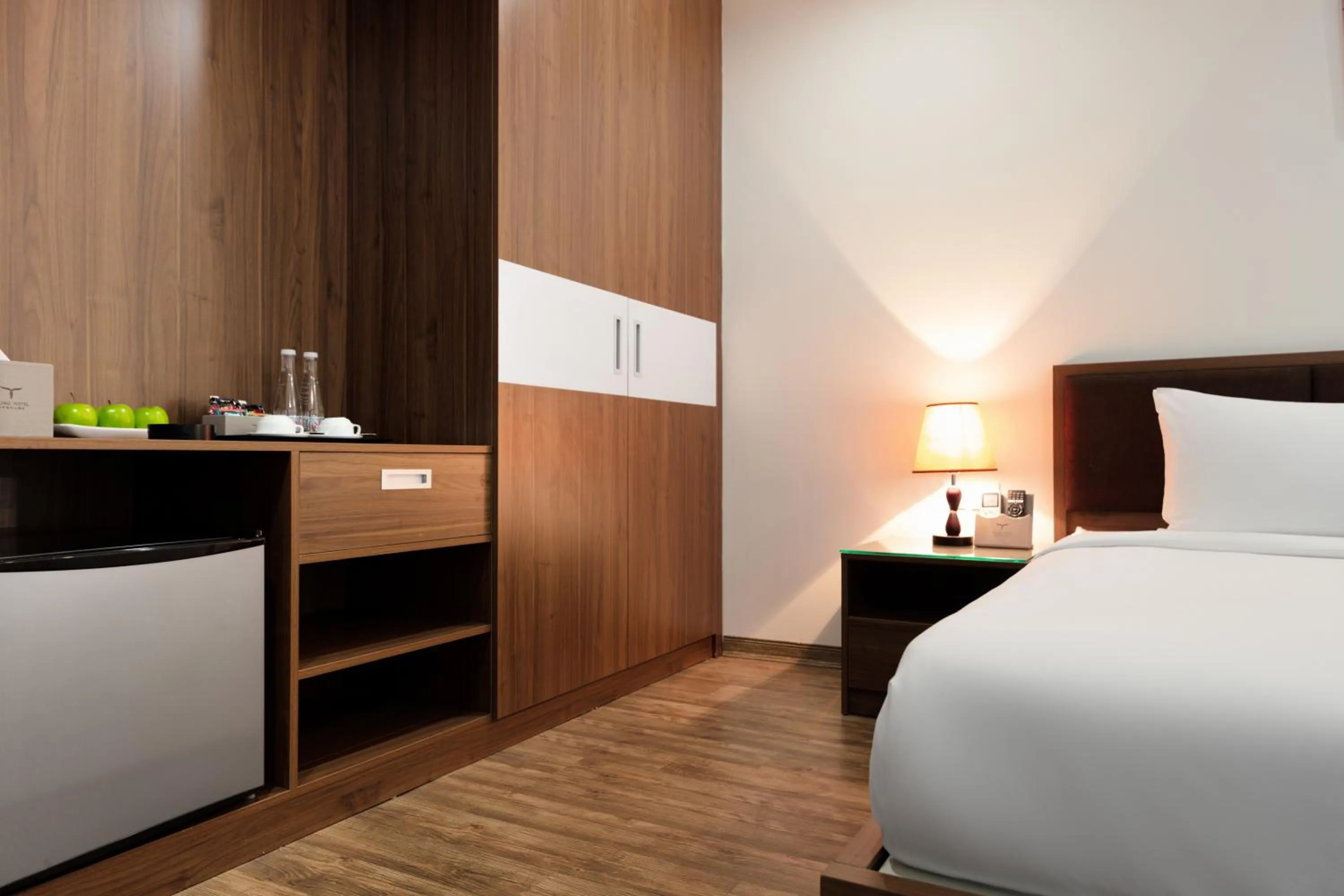 Bed in La Batisse Inn Hotel Hanoi