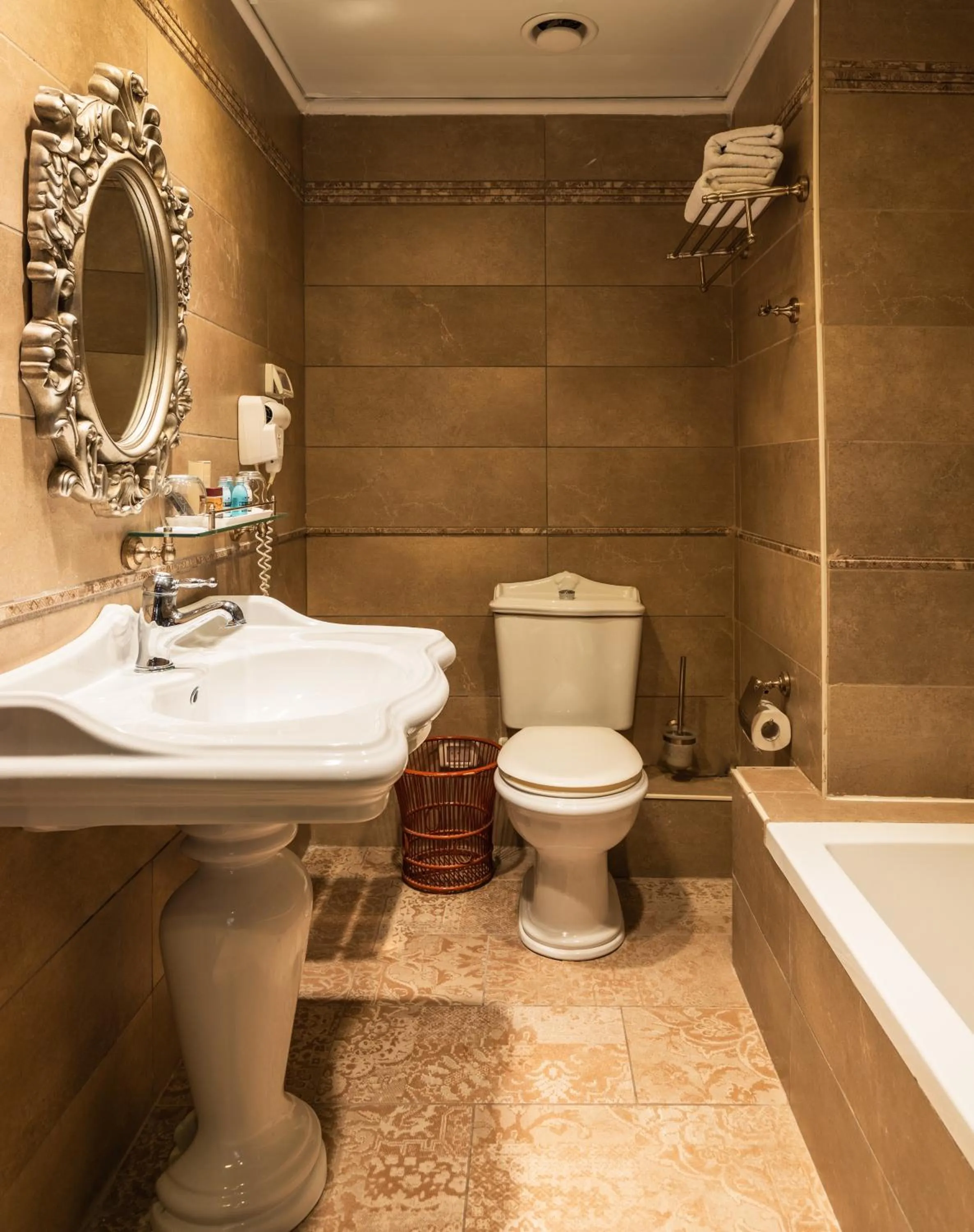 Toilet in Europa 1917