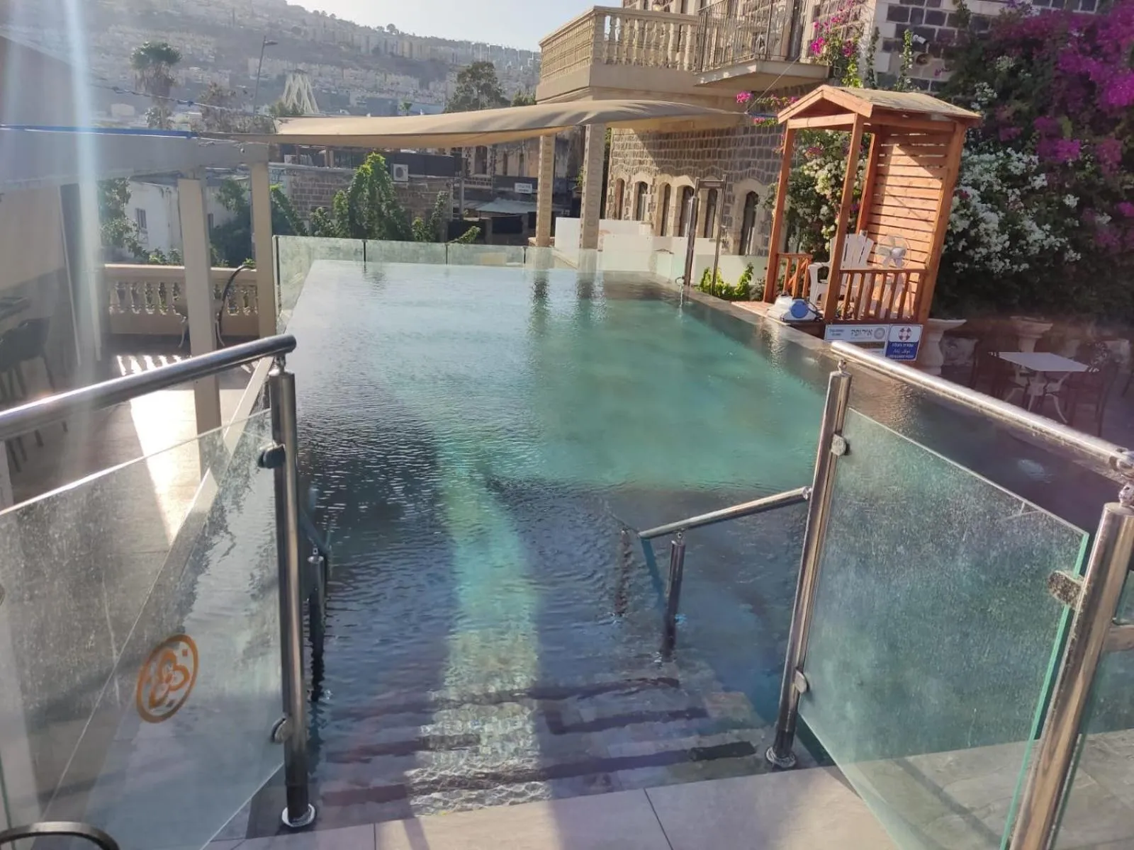 Swimming pool in Europa 1917