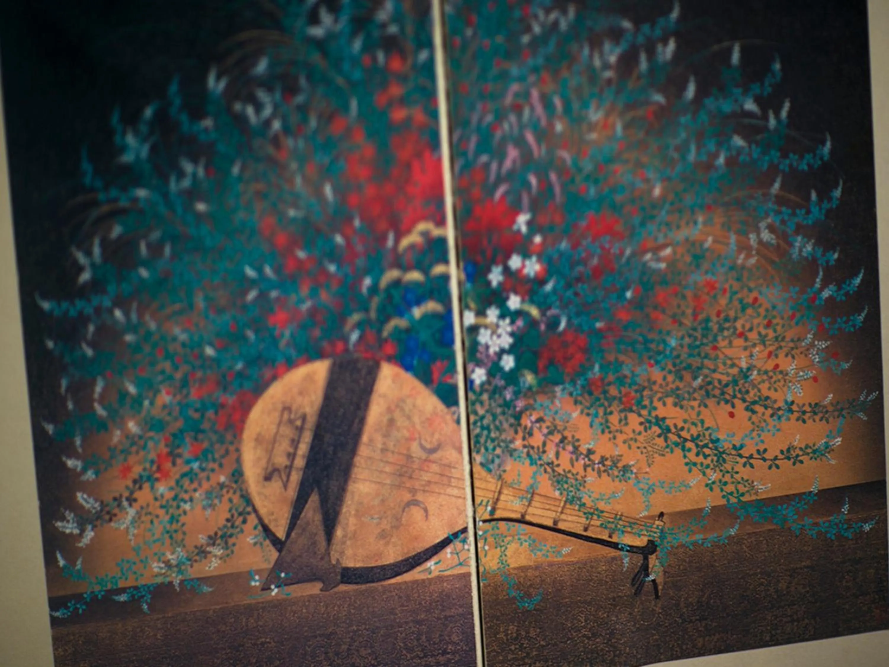 Decorative detail in Genjiko